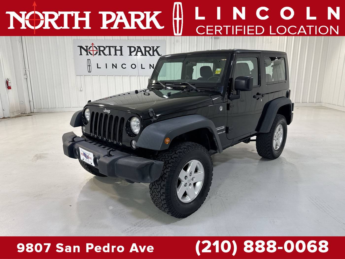 2014 Jeep Wrangler Sport — SUV — 80,250 mi — San Antonio, TX