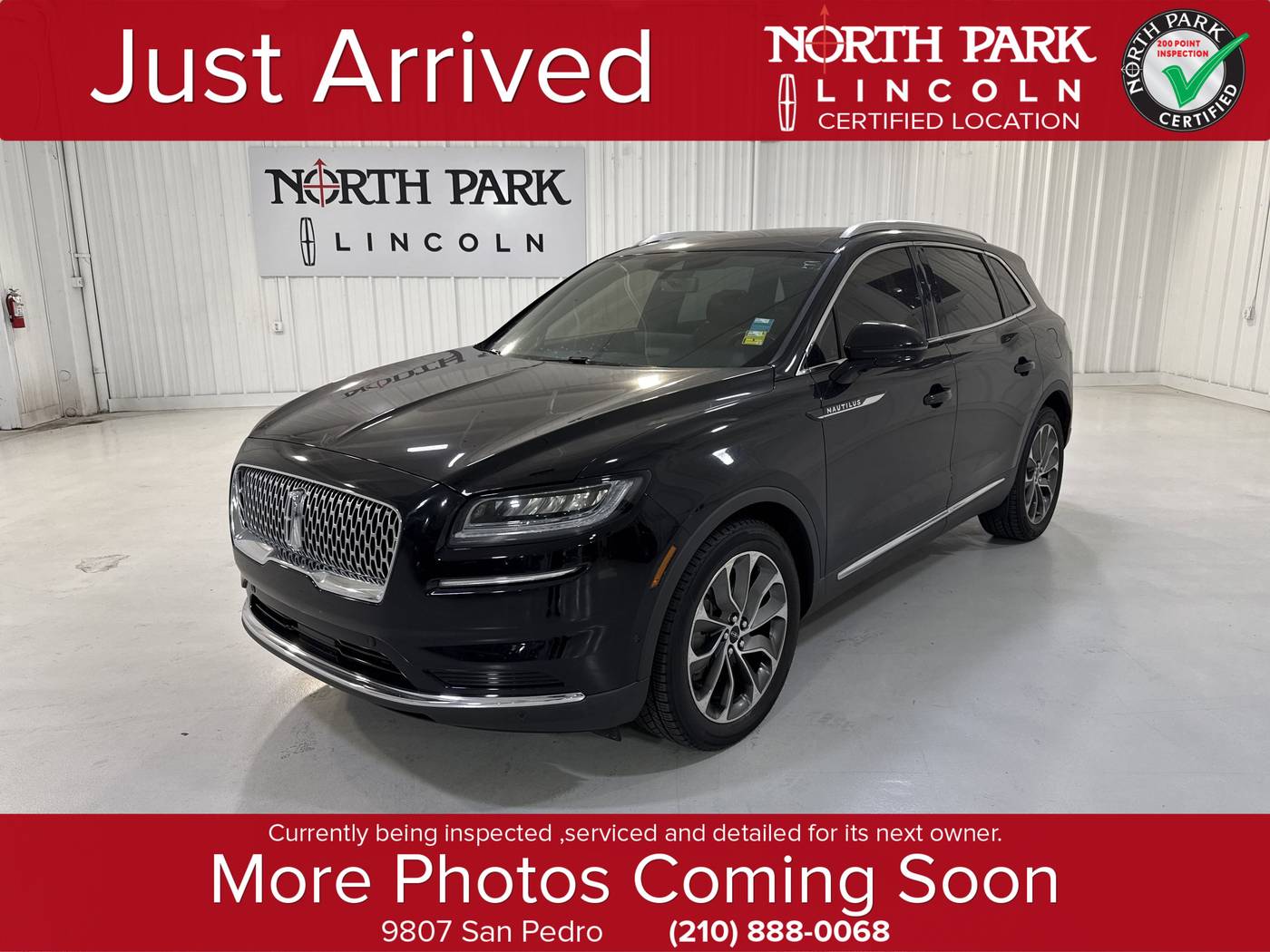 2021 Lincoln Nautilus Reserve — SUV — 46,561 mi — San Antonio, TX