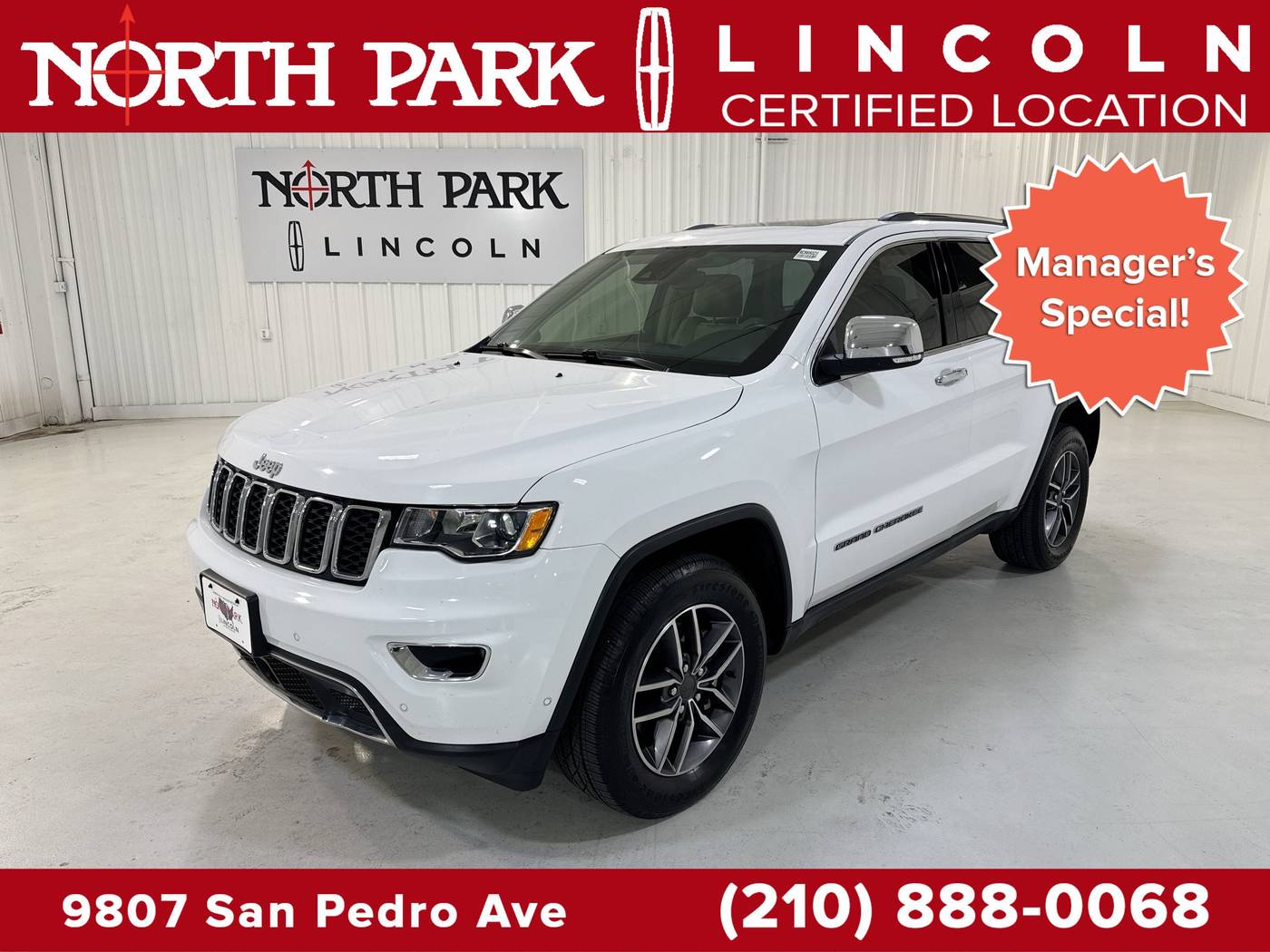 2021 Jeep Grand Cherokee WK Limited — SUV — 61,467 mi — San Antonio, TX