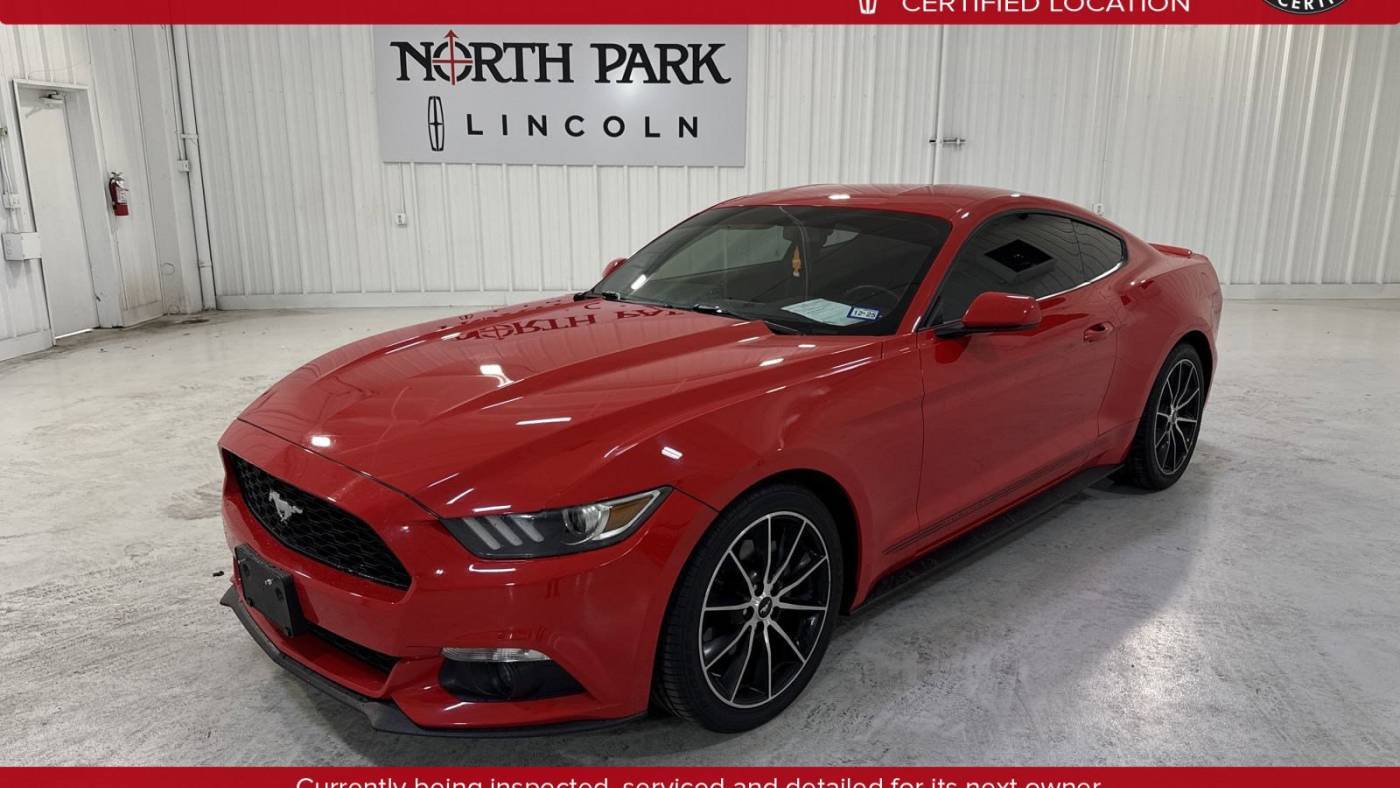 2017 Ford Mustang EcoBoost — Coupe — 66,249 mi — San Antonio, TX