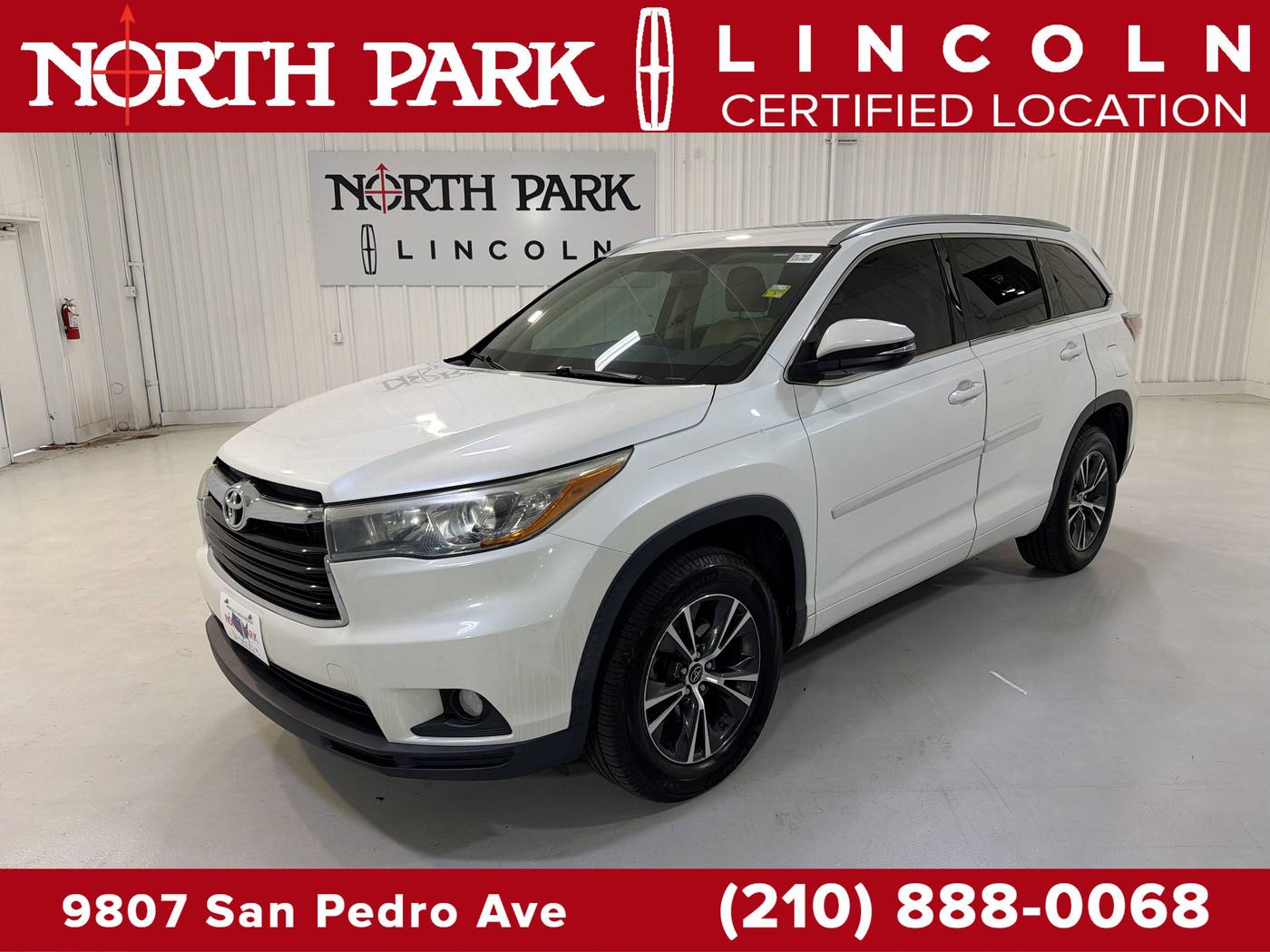 2016 Toyota Highlander XLE — SUV — 89,790 mi — San Antonio, TX