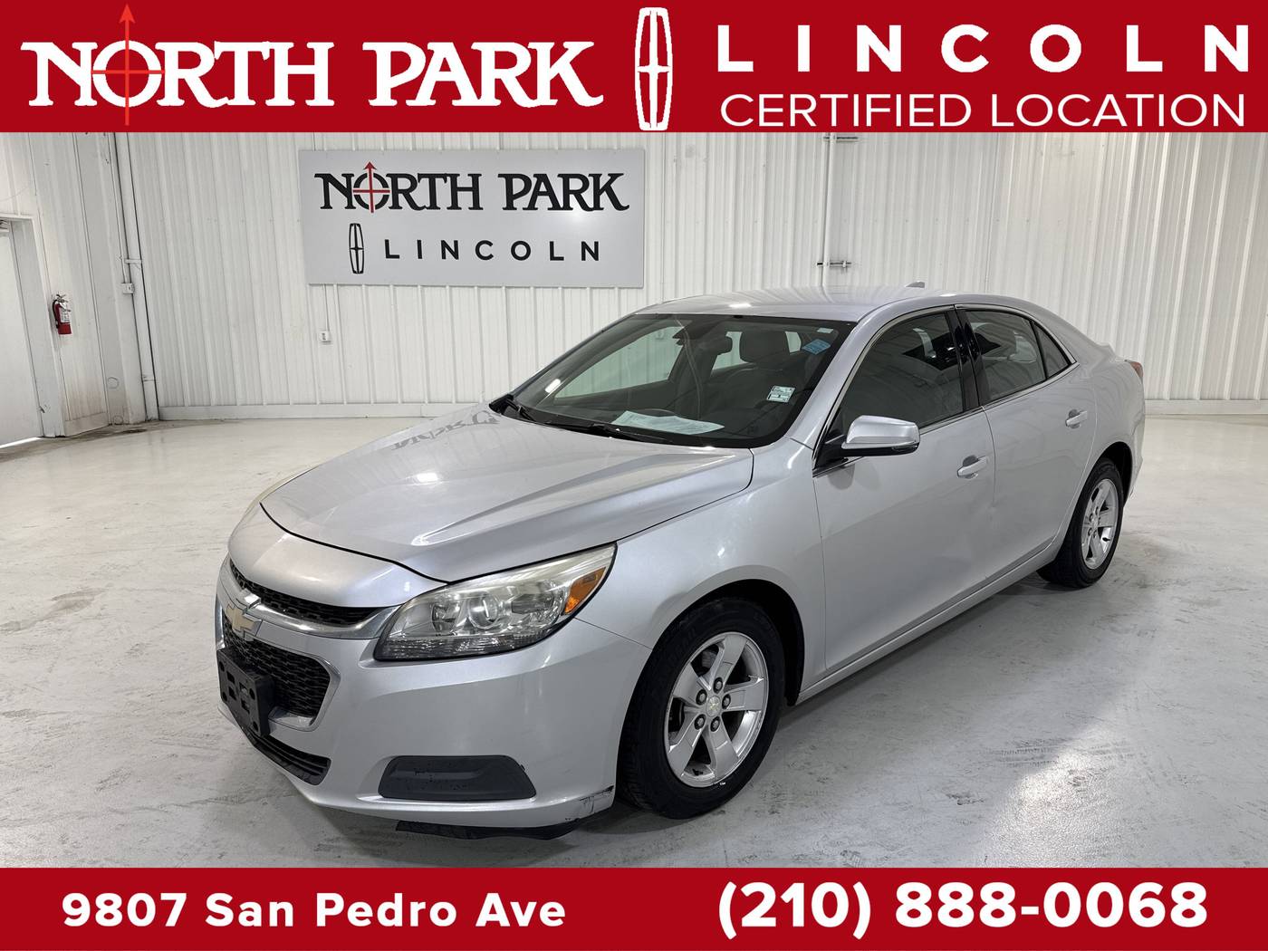 2016 Chevrolet Malibu Limited LT — Sedan — 93,434 mi — San Antonio, TX