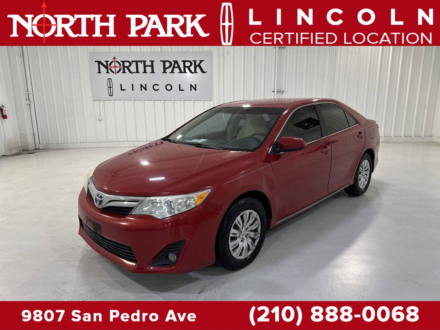 2013 Toyota Camry LE — Sedan — 64,011 mi — San Antonio, TX