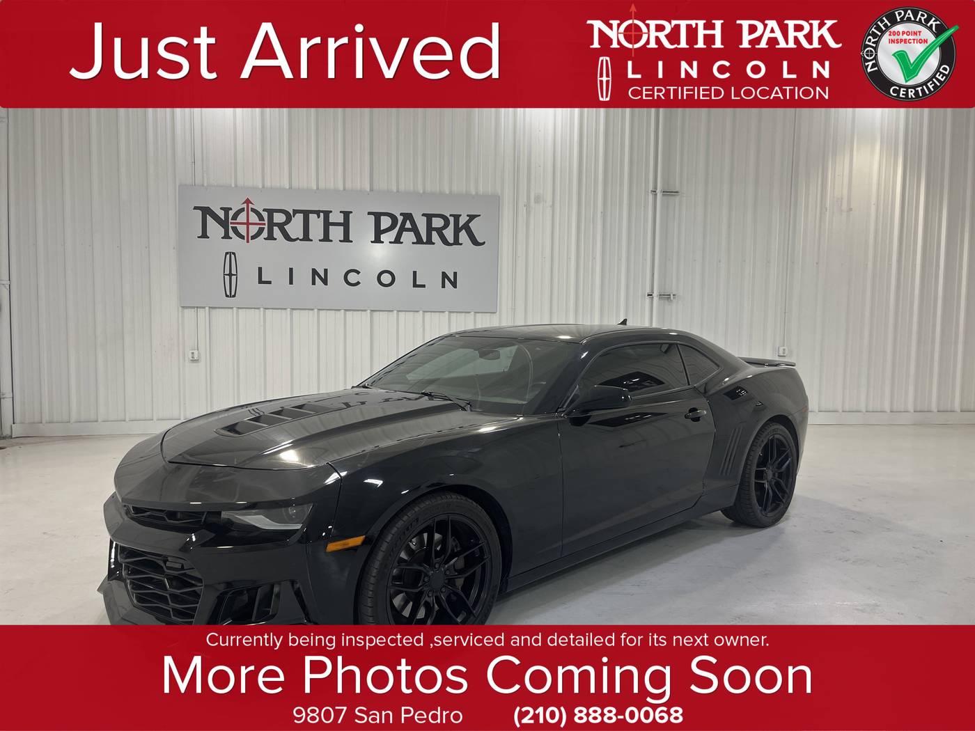 2015 Chevrolet Camaro 1SS — Coupe — 88,146 mi — San Antonio, TX