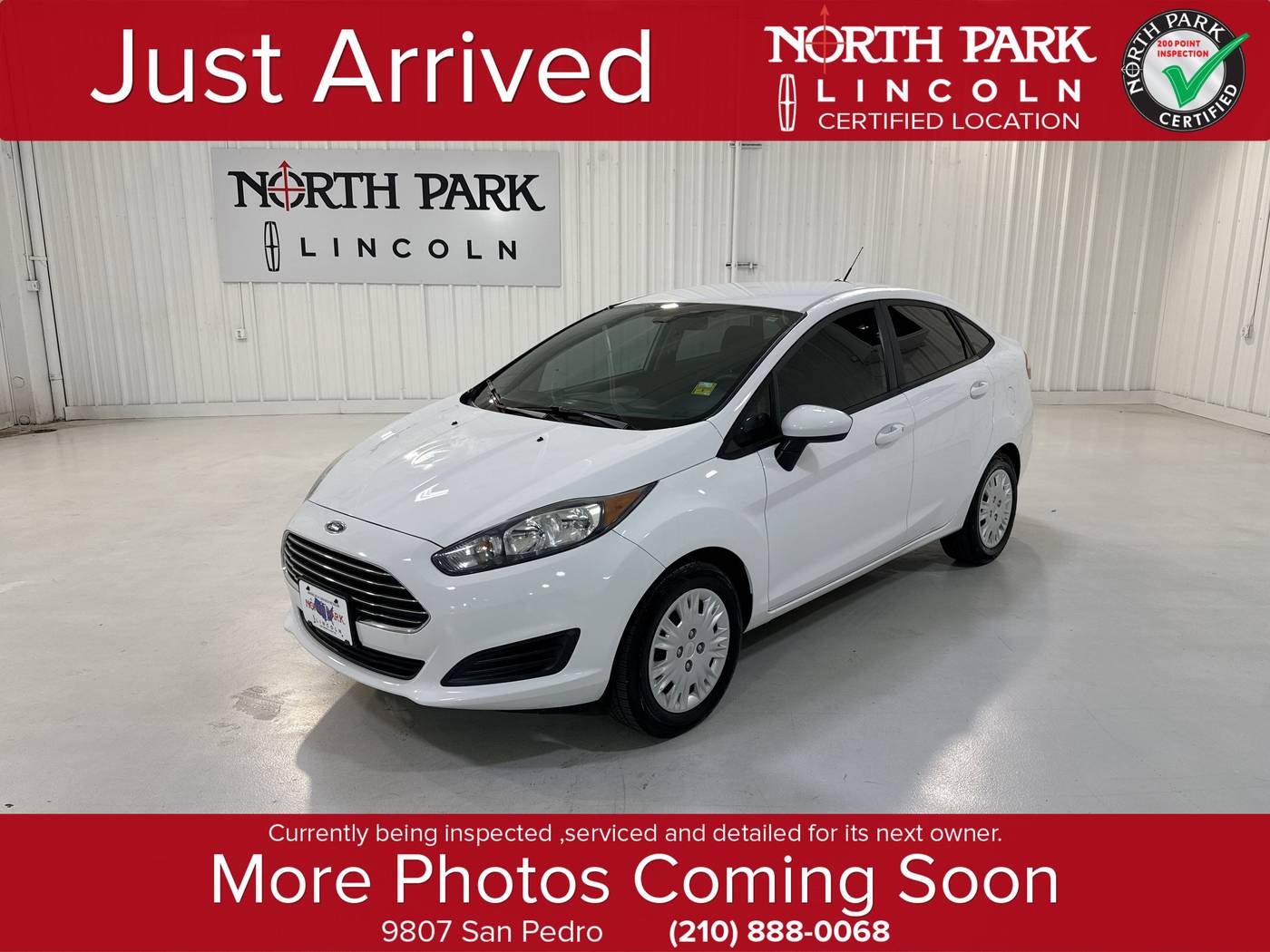 2016 Ford Fiesta S — Sedan — 32,389 mi — San Antonio, TX