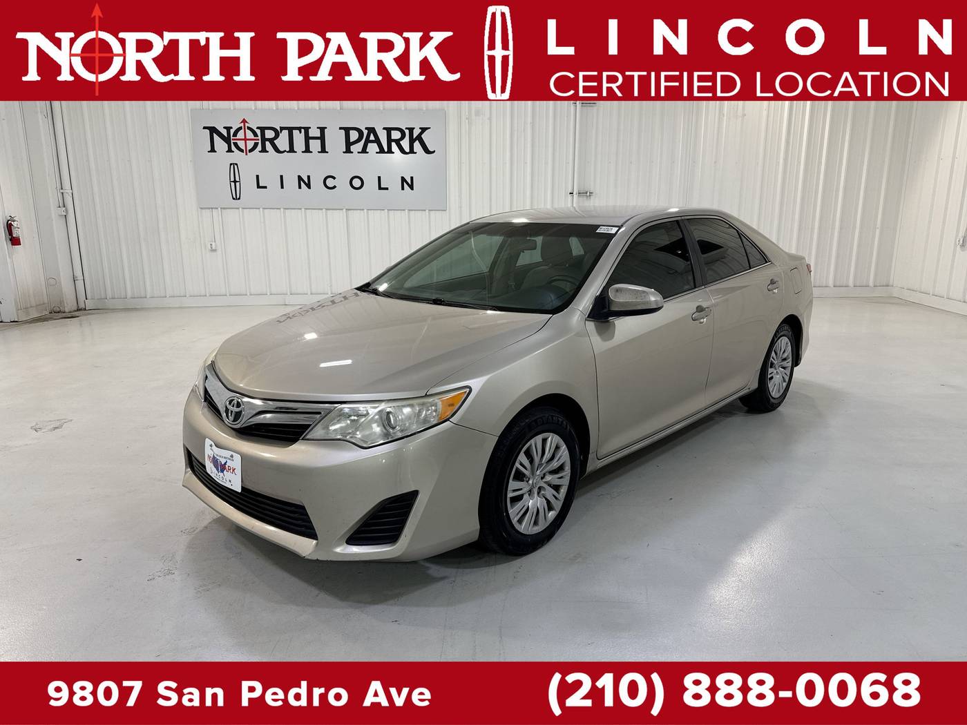 2013 Toyota Camry LE — Sedan — 80,936 mi — San Antonio, TX
