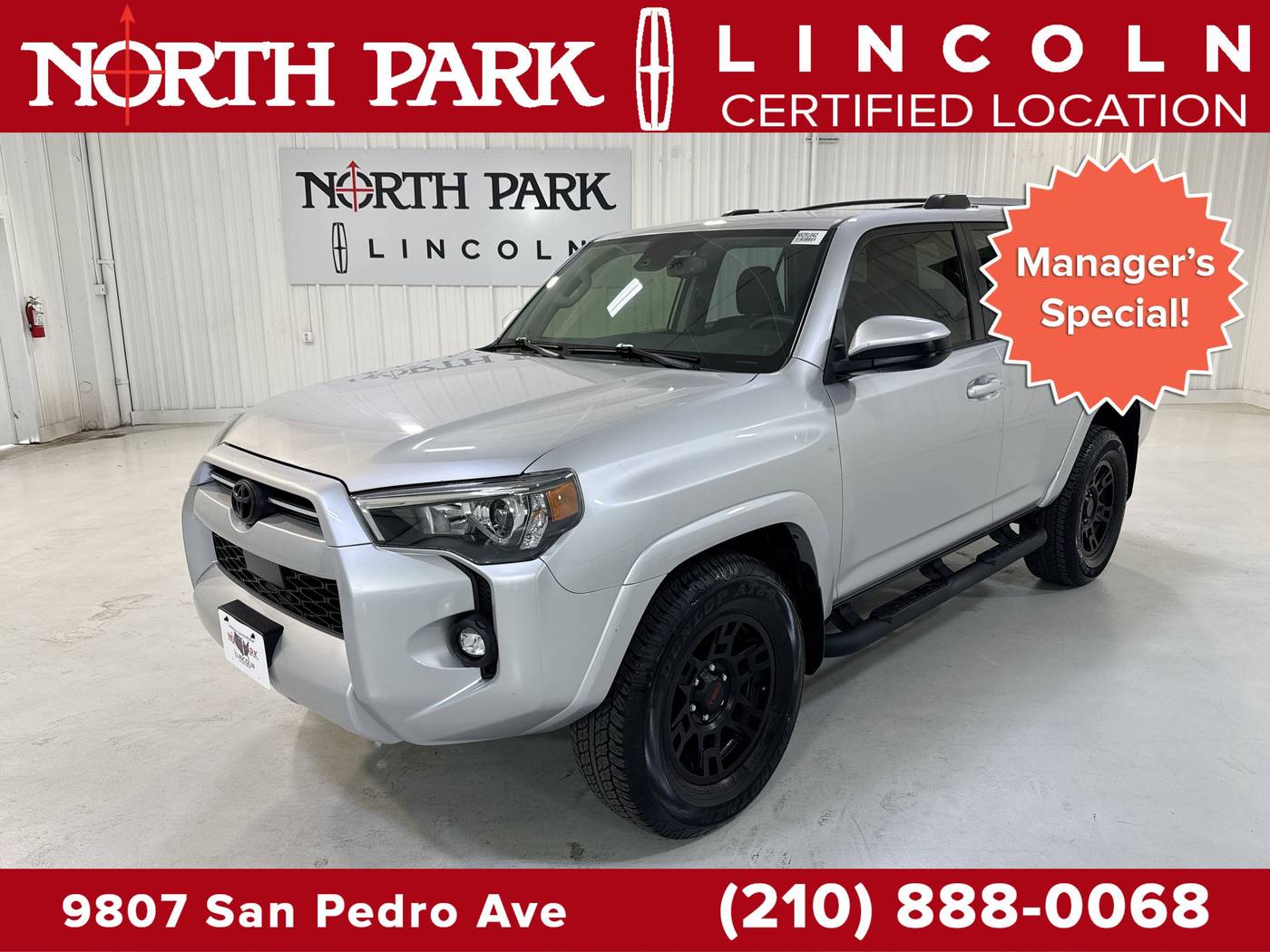 2023 Toyota 4Runner SR5 — SUV — 15,453 mi — San Antonio, TX