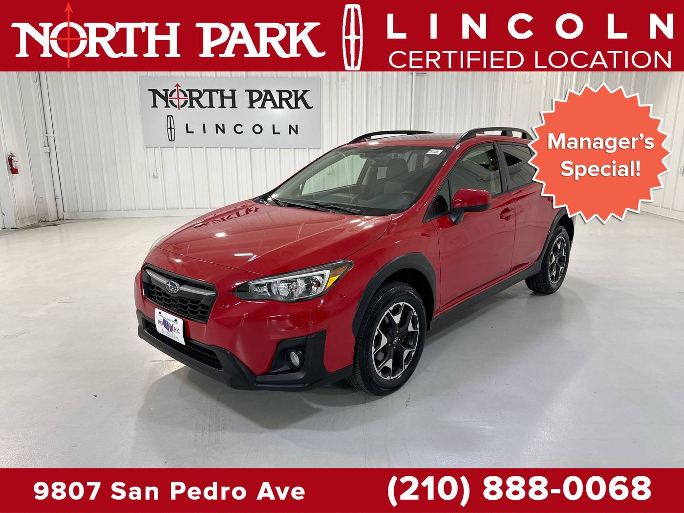 2020 Subaru Crosstrek Premium — SUV — 49,662 mi — San Antonio, TX