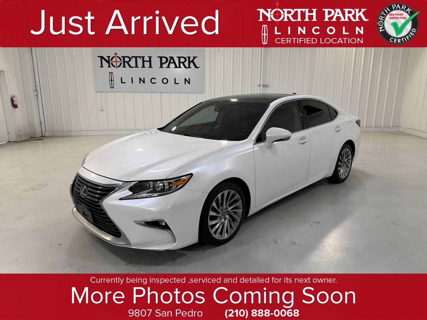 2017 Lexus ES ES 350 — Sedan — 107,807 mi — San Antonio, TX