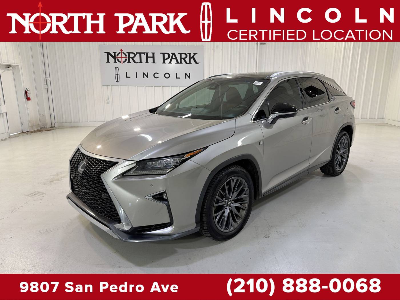 2017 Lexus RX RX 350 — SUV — 109,873 mi — San Antonio, TX