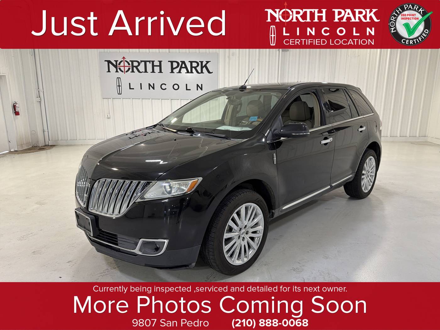 2015 Lincoln MKX FWD — SUV — 94,455 mi — San Antonio, TX