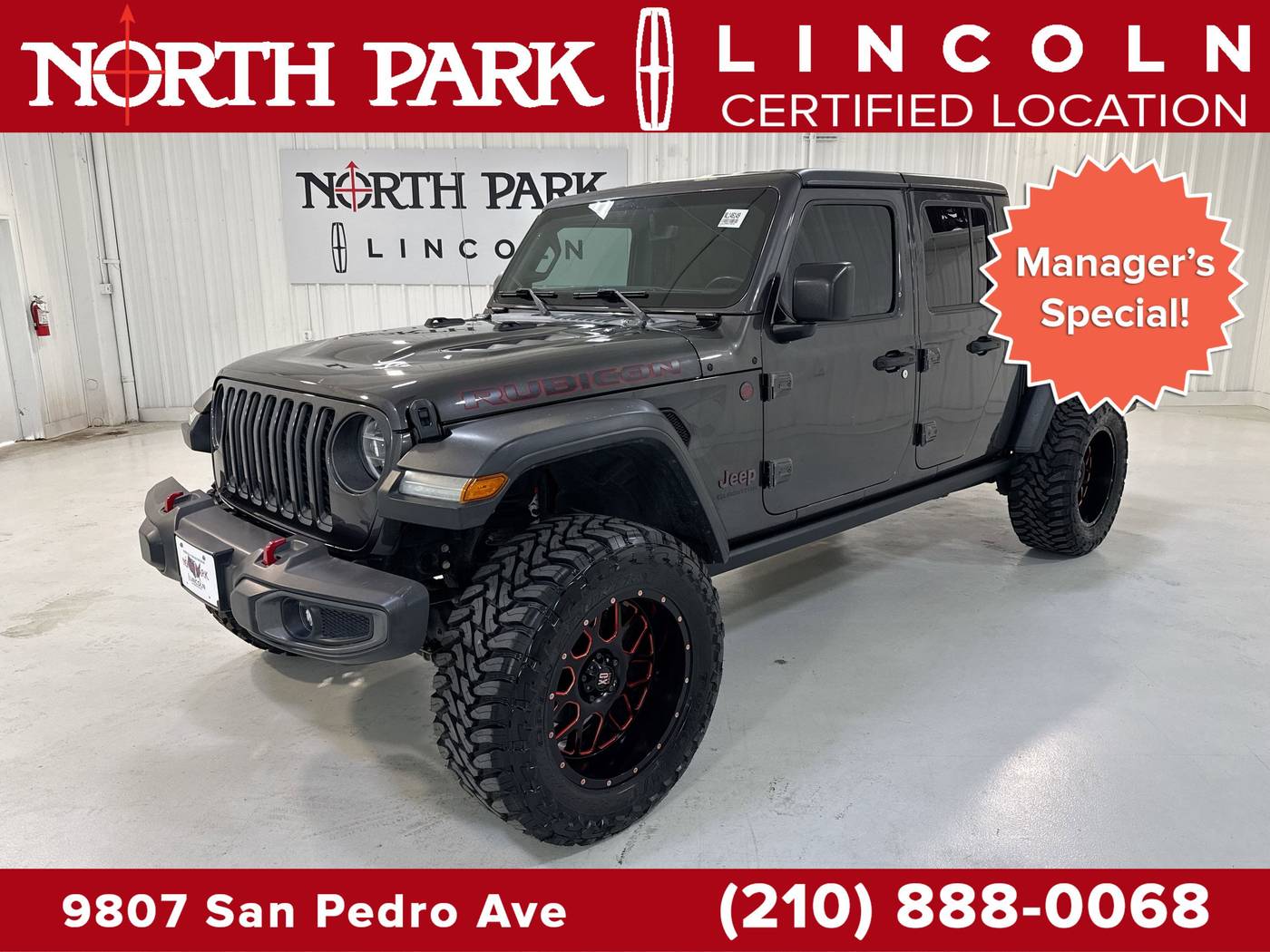 2020 Jeep Gladiator Rubicon — Pickup Truck — 29,992 mi — San Antonio, TX
