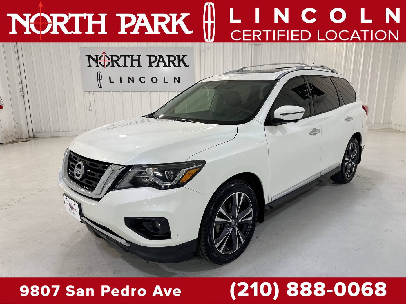 2017 Nissan Pathfinder Platinum — SUV — 92,286 mi — San Antonio, TX