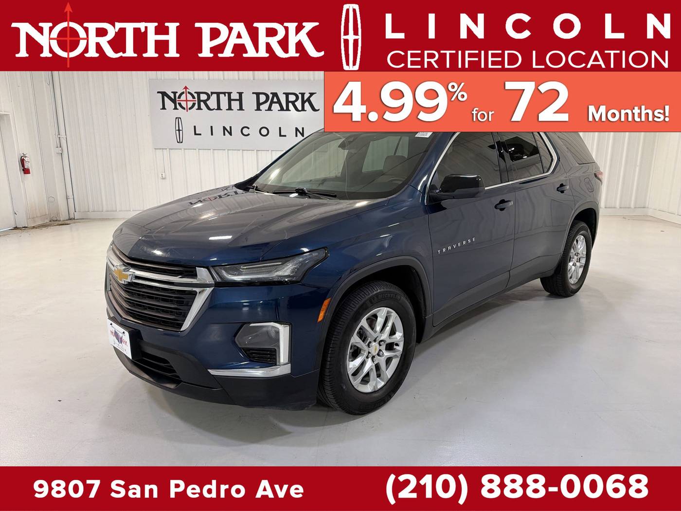 2022 Chevrolet Traverse LS — SUV — 78,049 mi — San Antonio, TX