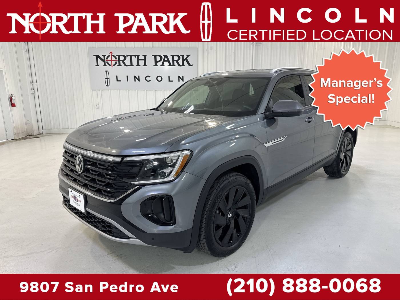 2024 Volkswagen Atlas Cross Sport SE with Technology — SUV — 6,370 mi — San Antonio, TX