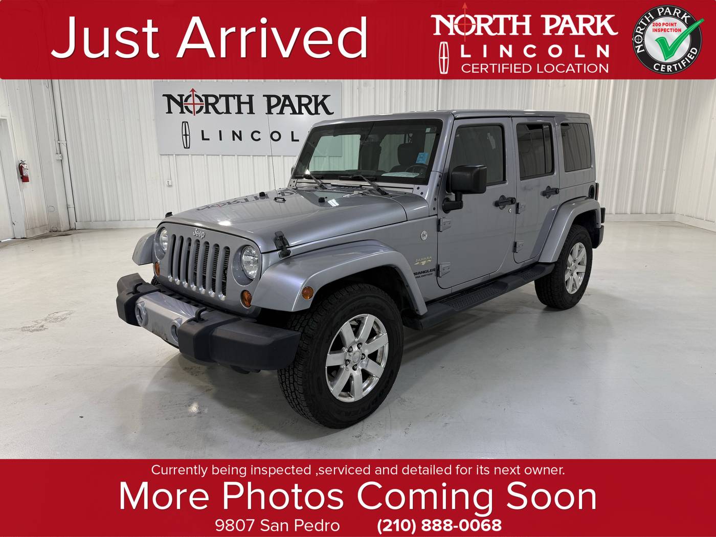 2013 Jeep Wrangler Sahara — SUV — 132,764 mi — San Antonio, TX