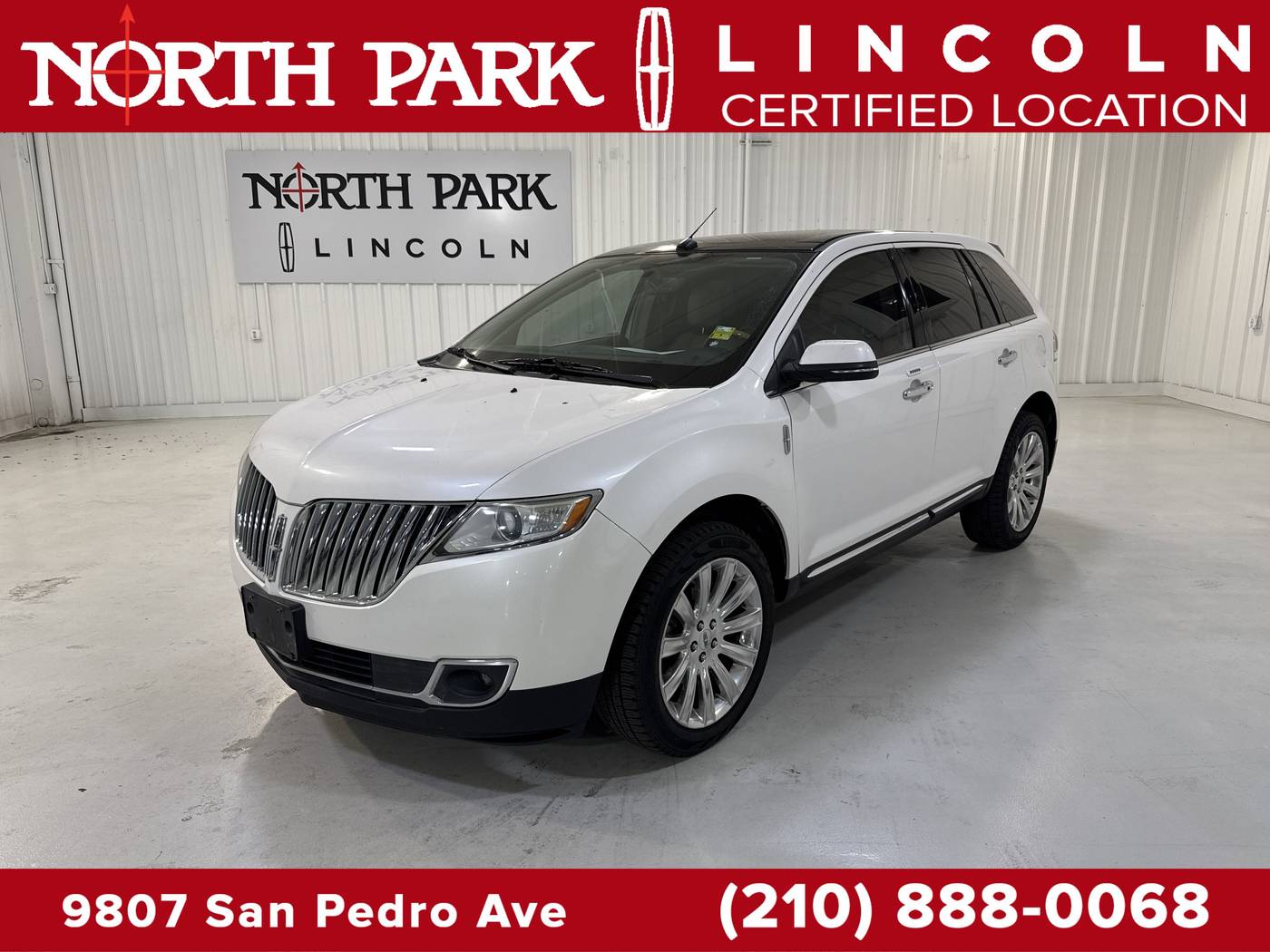 2013 Lincoln MKX FWD — SUV — 101,233 mi — San Antonio, TX