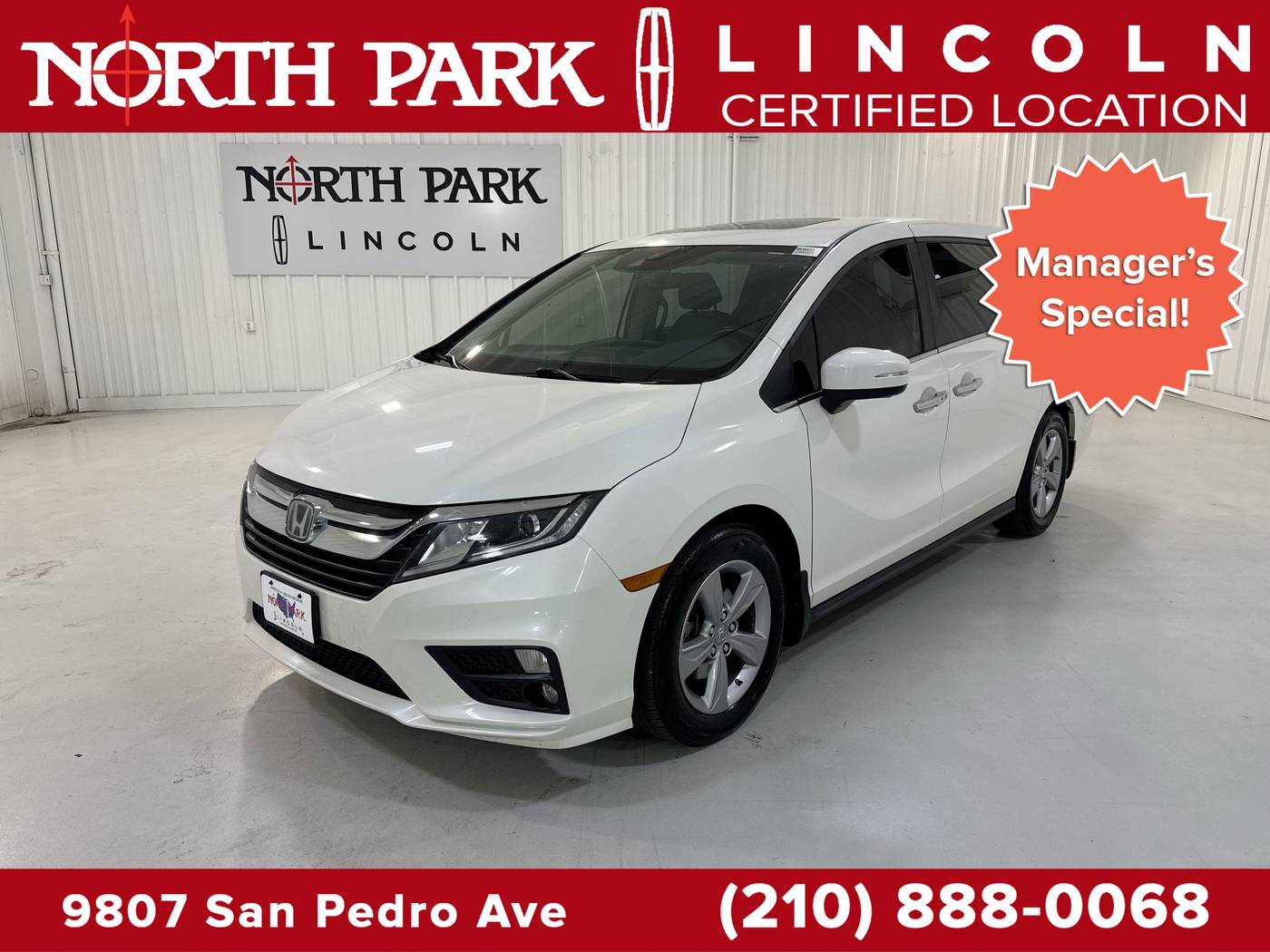 2019 Honda Odyssey EX-L — Minivan — 102,454 mi — San Antonio, TX
