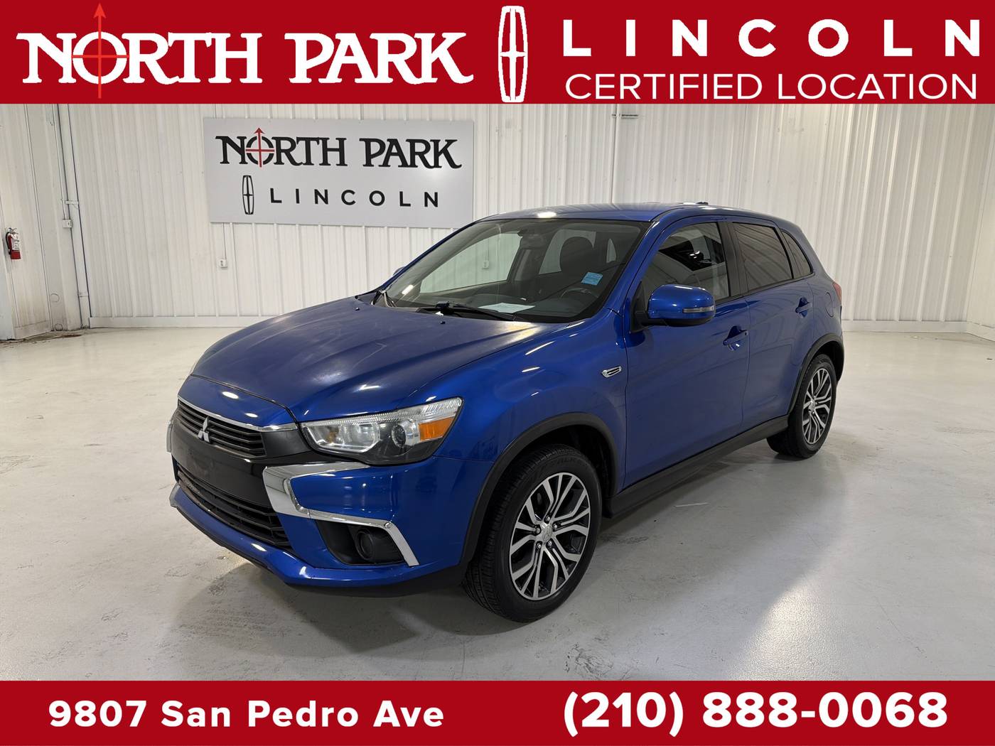 2017 Mitsubishi Outlander Sport ES — SUV — 138,870 mi — San Antonio, TX
