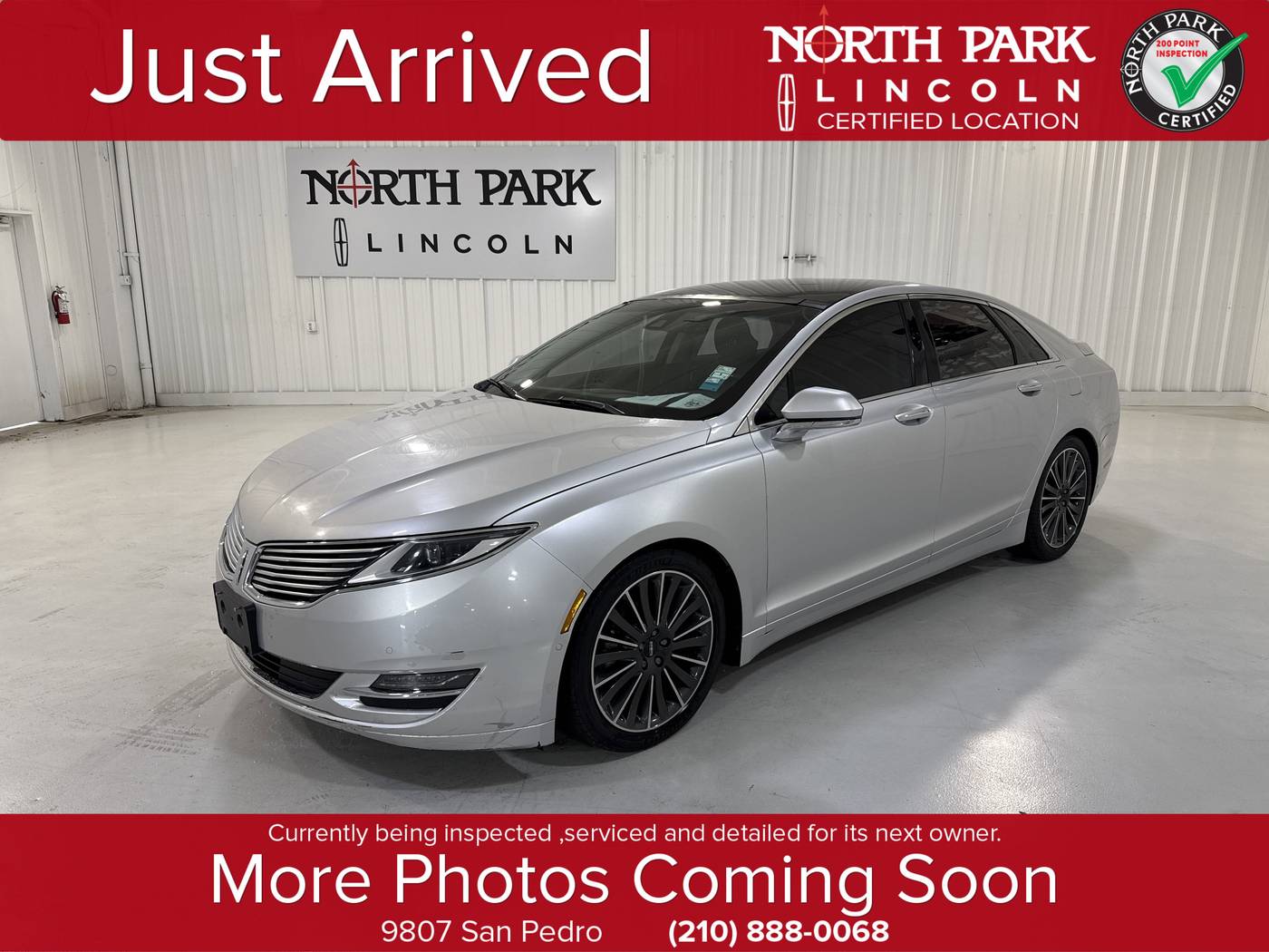 2016 Lincoln MKZ Hybrid — Sedan — 90,856 mi — San Antonio, TX