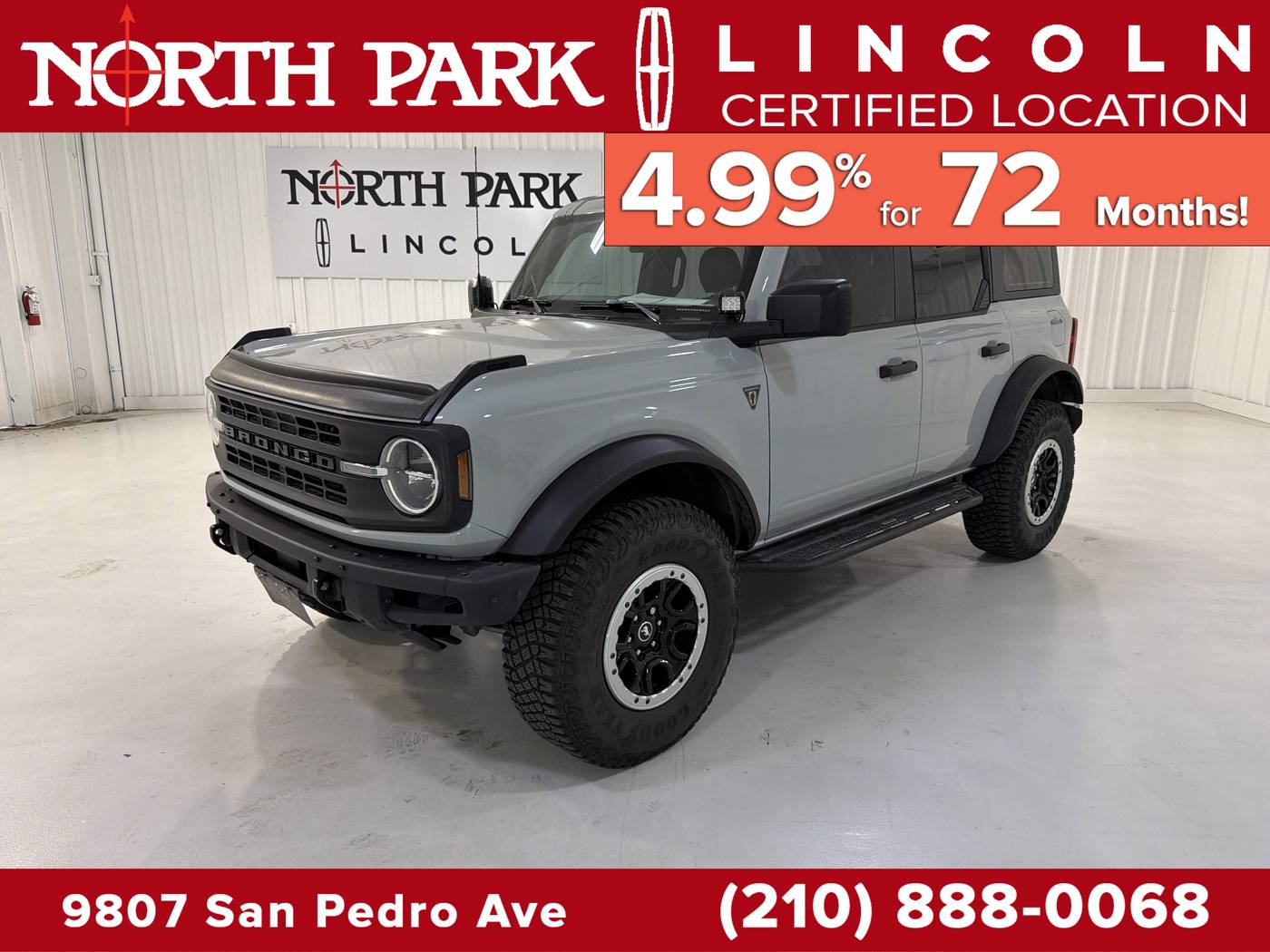 2022 Ford Bronco Base — SUV — 57,329 mi — San Antonio, TX