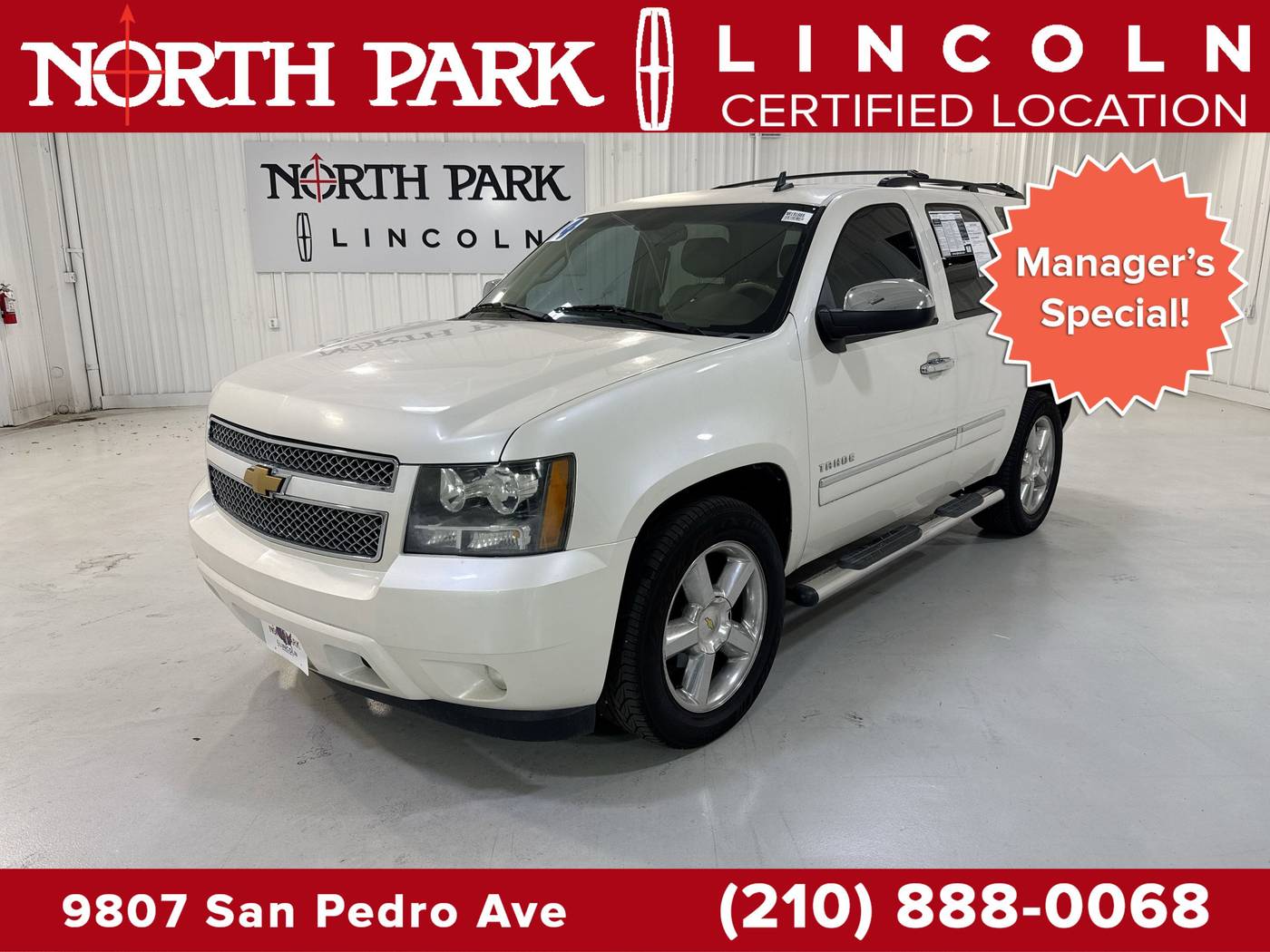 2014 Chevrolet Tahoe LTZ — SUV — 89,978 mi — San Antonio, TX