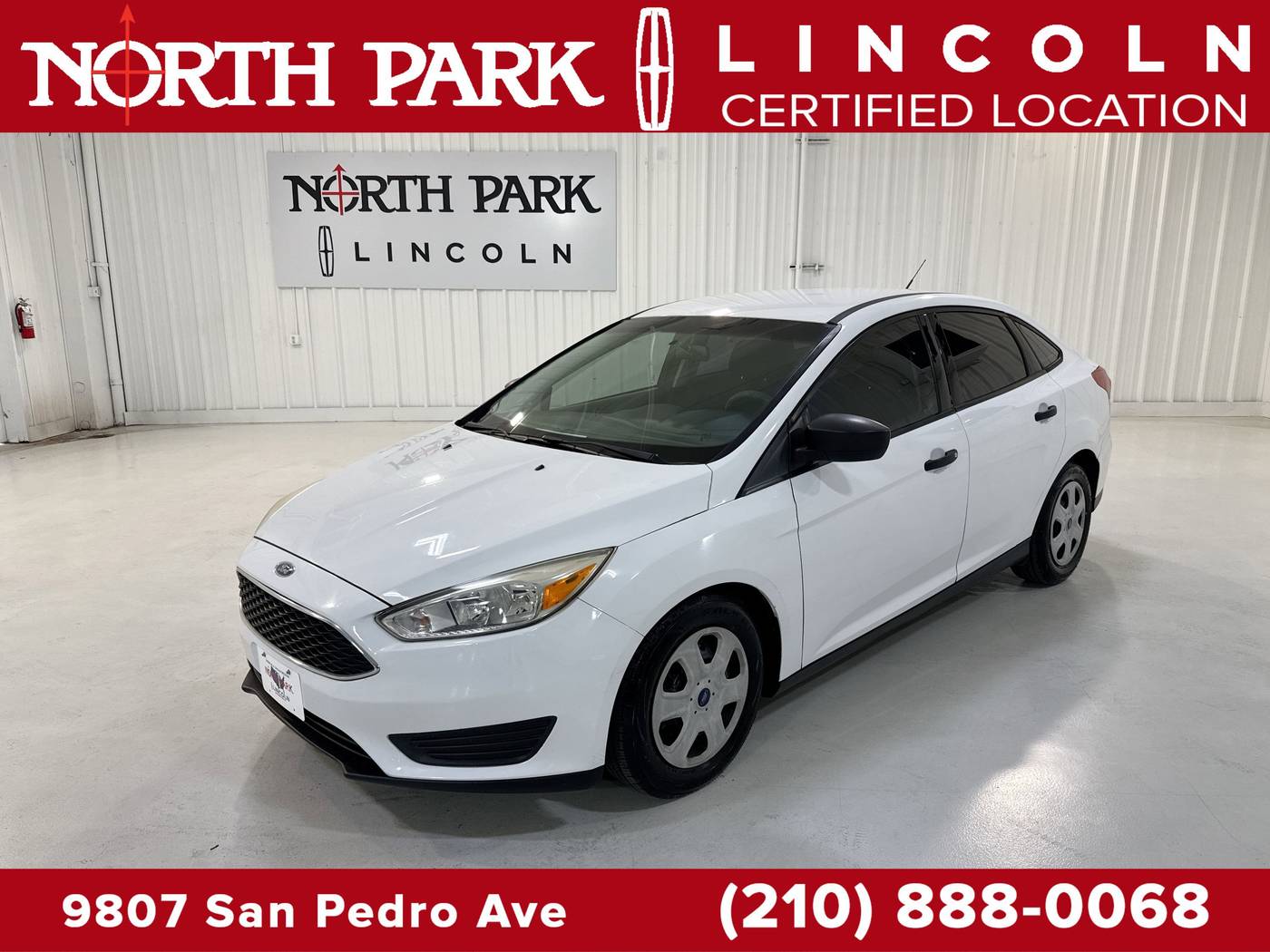 2018 Ford Focus S — Sedan — 79,840 mi — San Antonio, TX