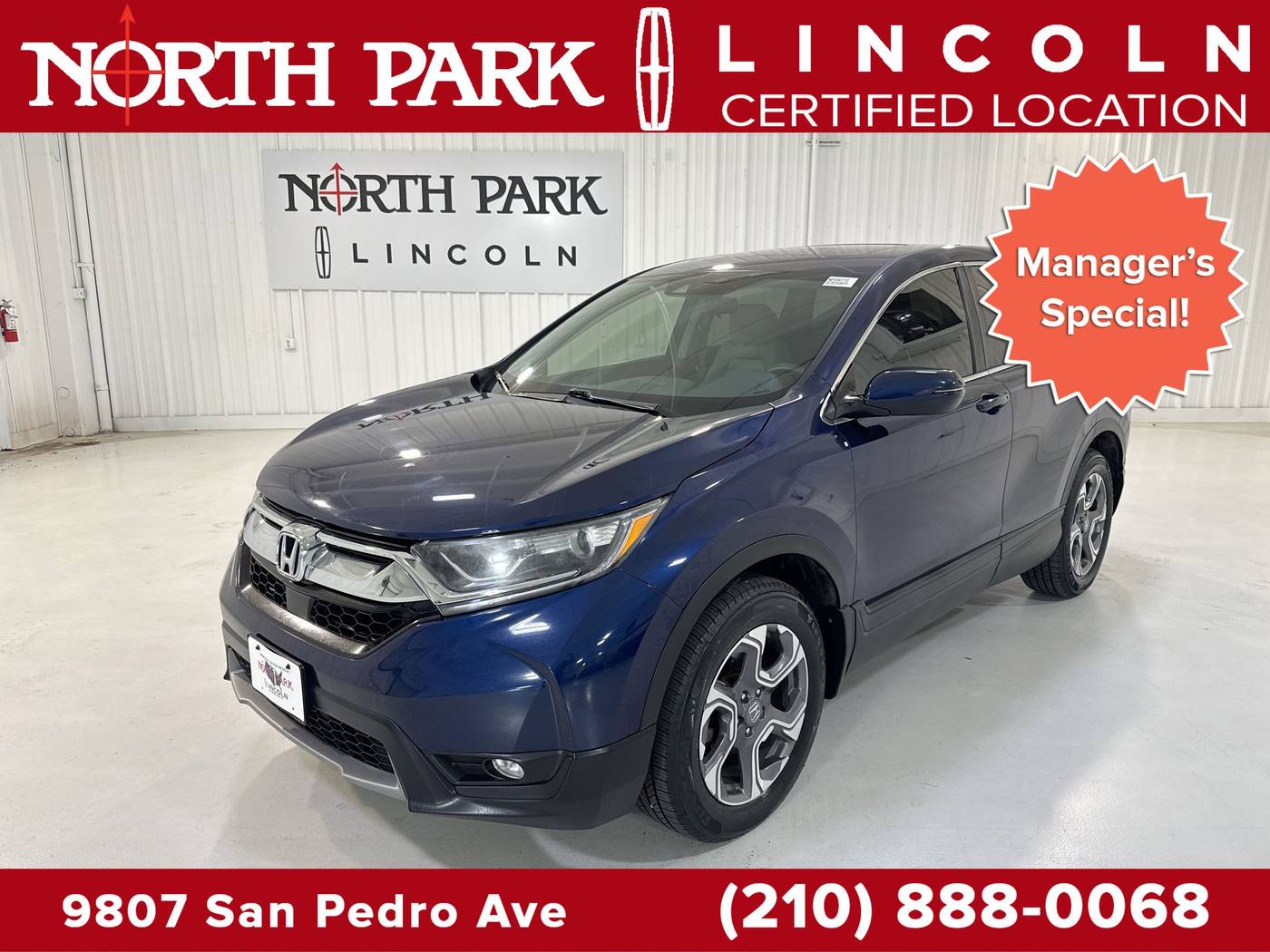 2019 Honda CR-V EX — SUV — 67,823 mi — San Antonio, TX