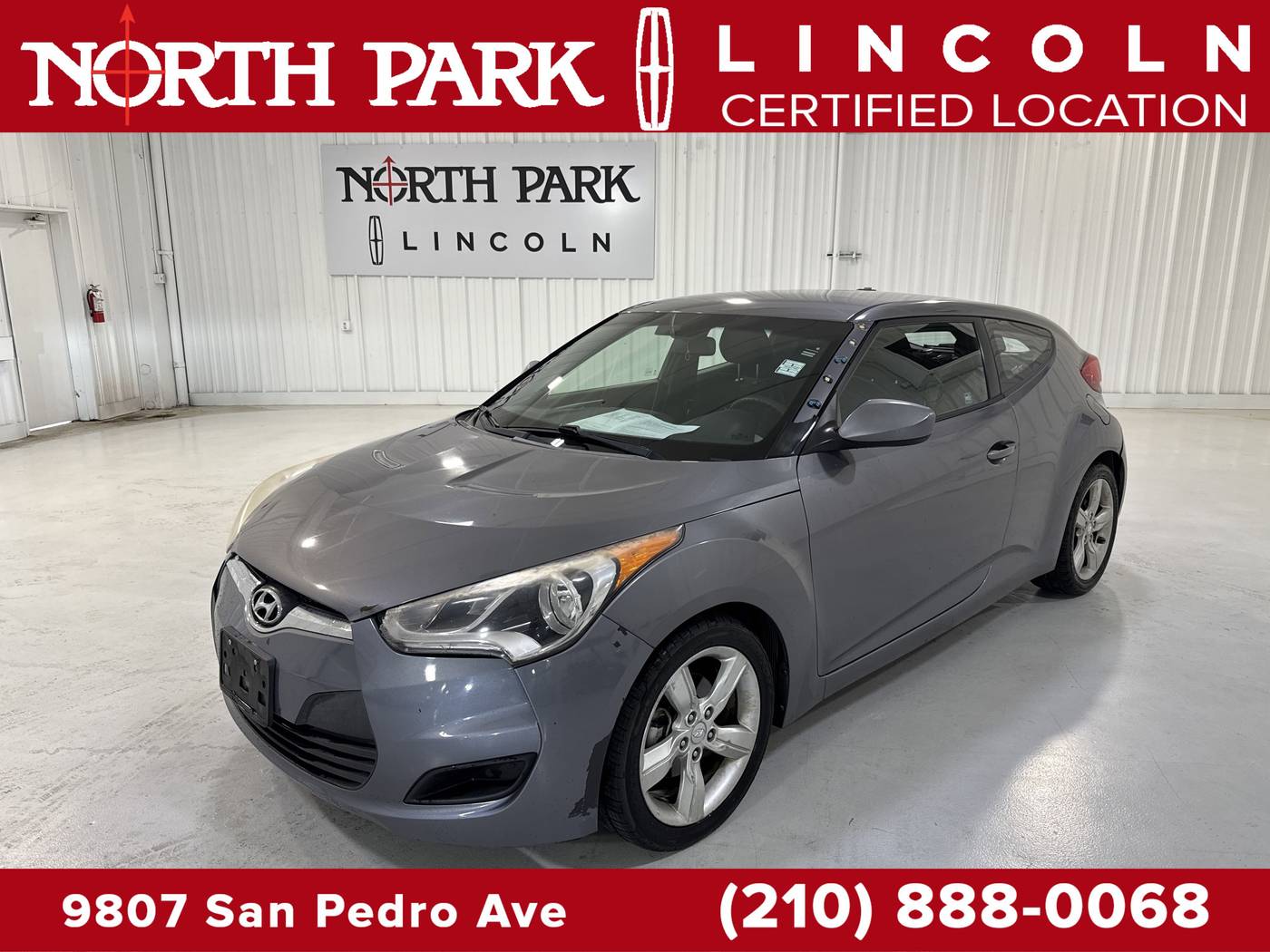 2015 Hyundai Veloster Base — Hatchback — 74,656 mi — San Antonio, TX