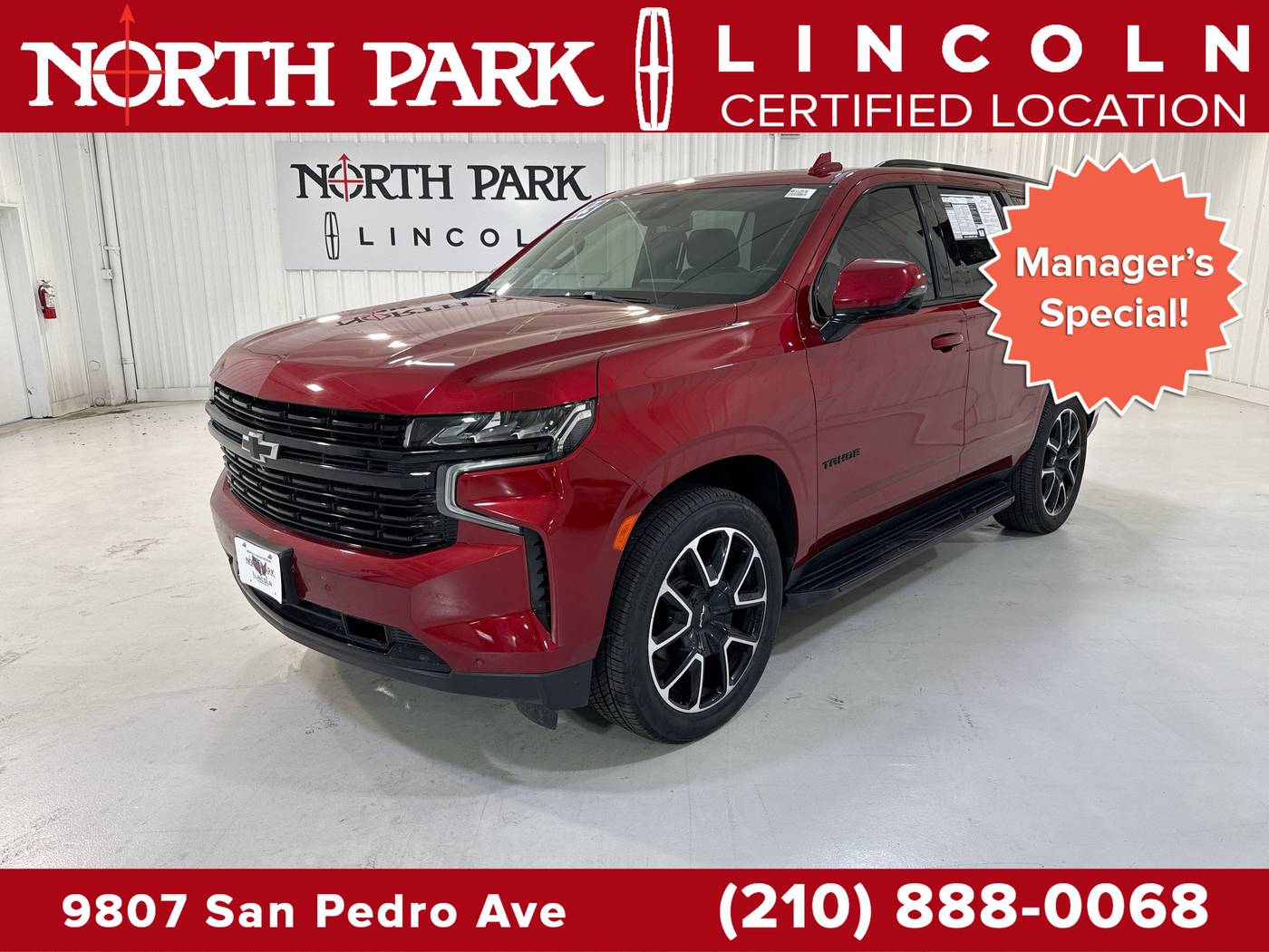 2023 Chevrolet Tahoe RST — SUV — 46,740 mi — San Antonio, TX