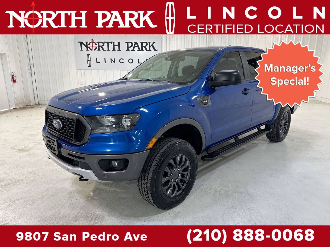 2019 Ford Ranger XLT — Pickup Truck — 50,203 mi — San Antonio, TX