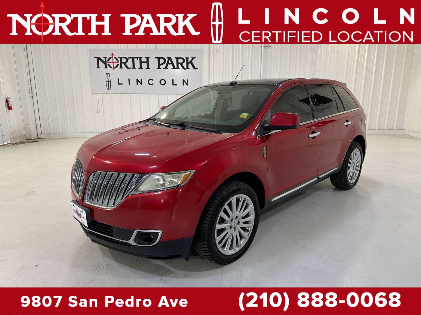 2011 Lincoln MKX FWD — SUV — 82,476 mi — San Antonio, TX