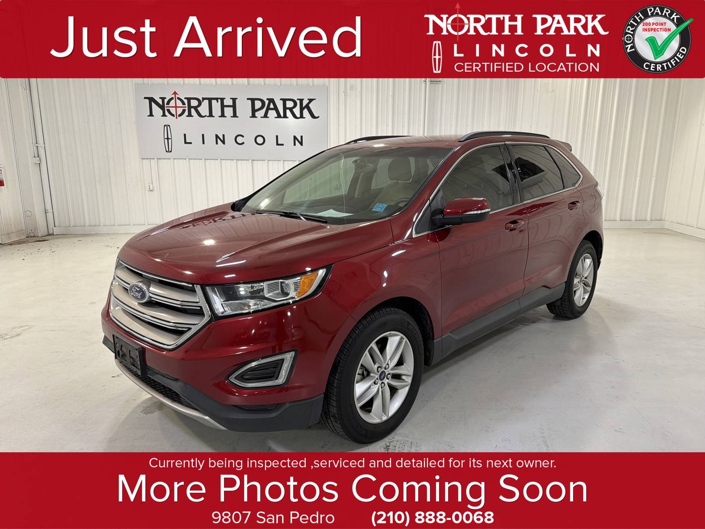 2016 Ford Edge SEL — SUV — 71,971 mi — San Antonio, TX