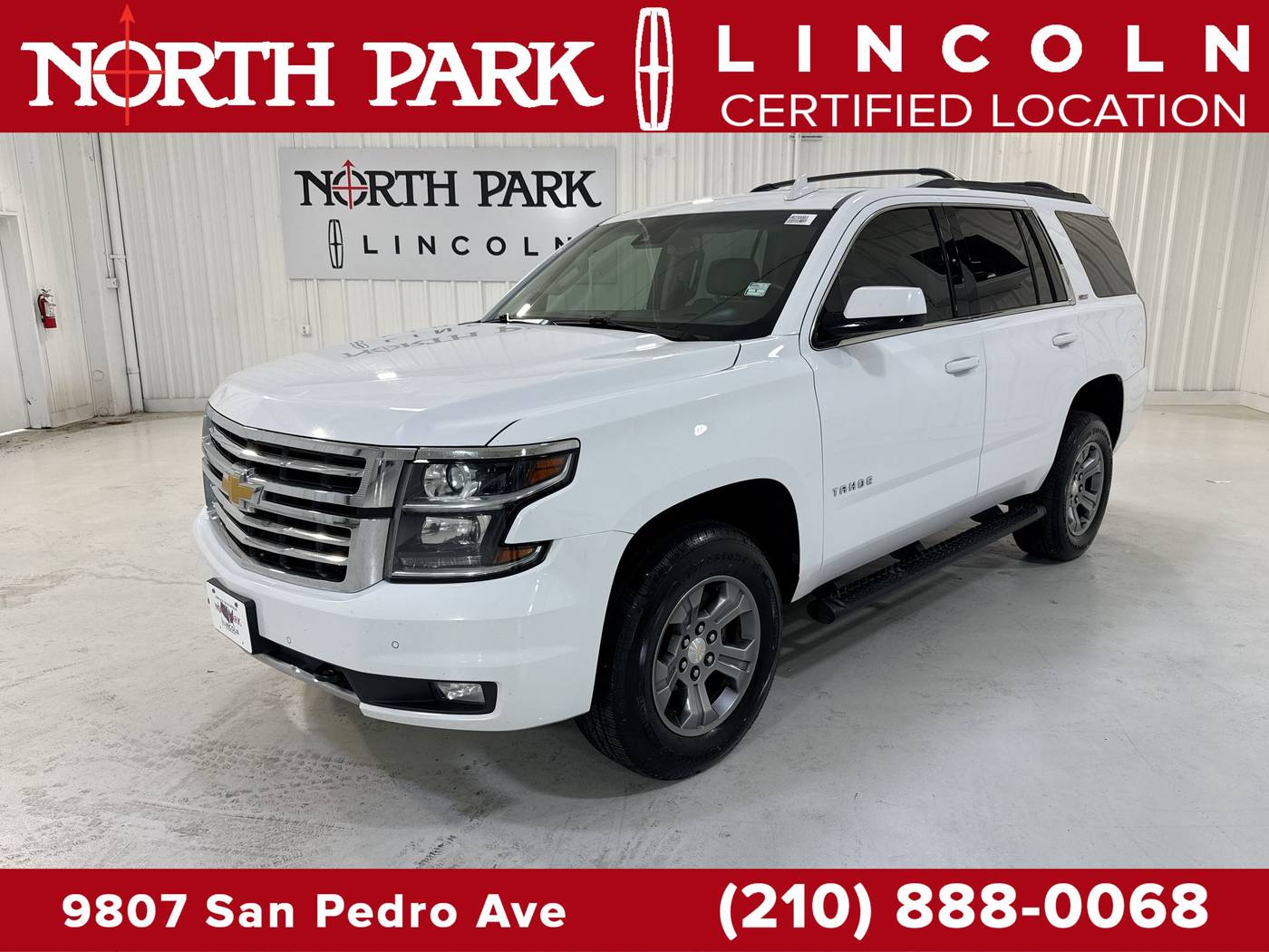 2017 Chevrolet Tahoe LT — SUV — 110,033 mi — San Antonio, TX
