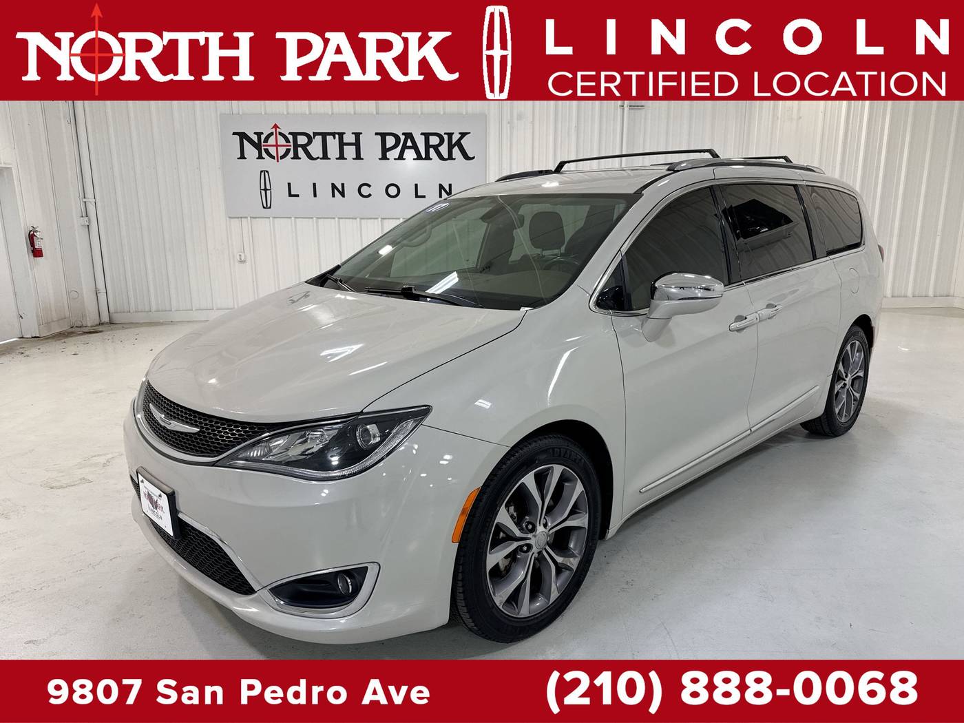 2017 Chrysler Pacifica Limited — Minivan — 77,240 mi — San Antonio, TX