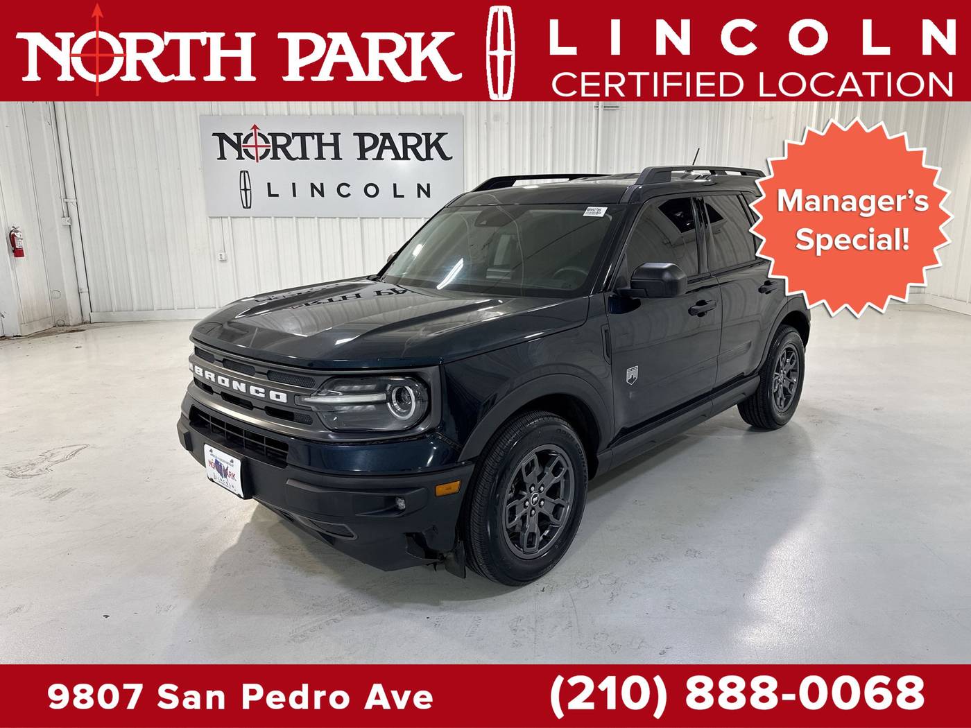 2021 Ford Bronco Sport Big Bend — SUV — 96,430 mi — San Antonio, TX