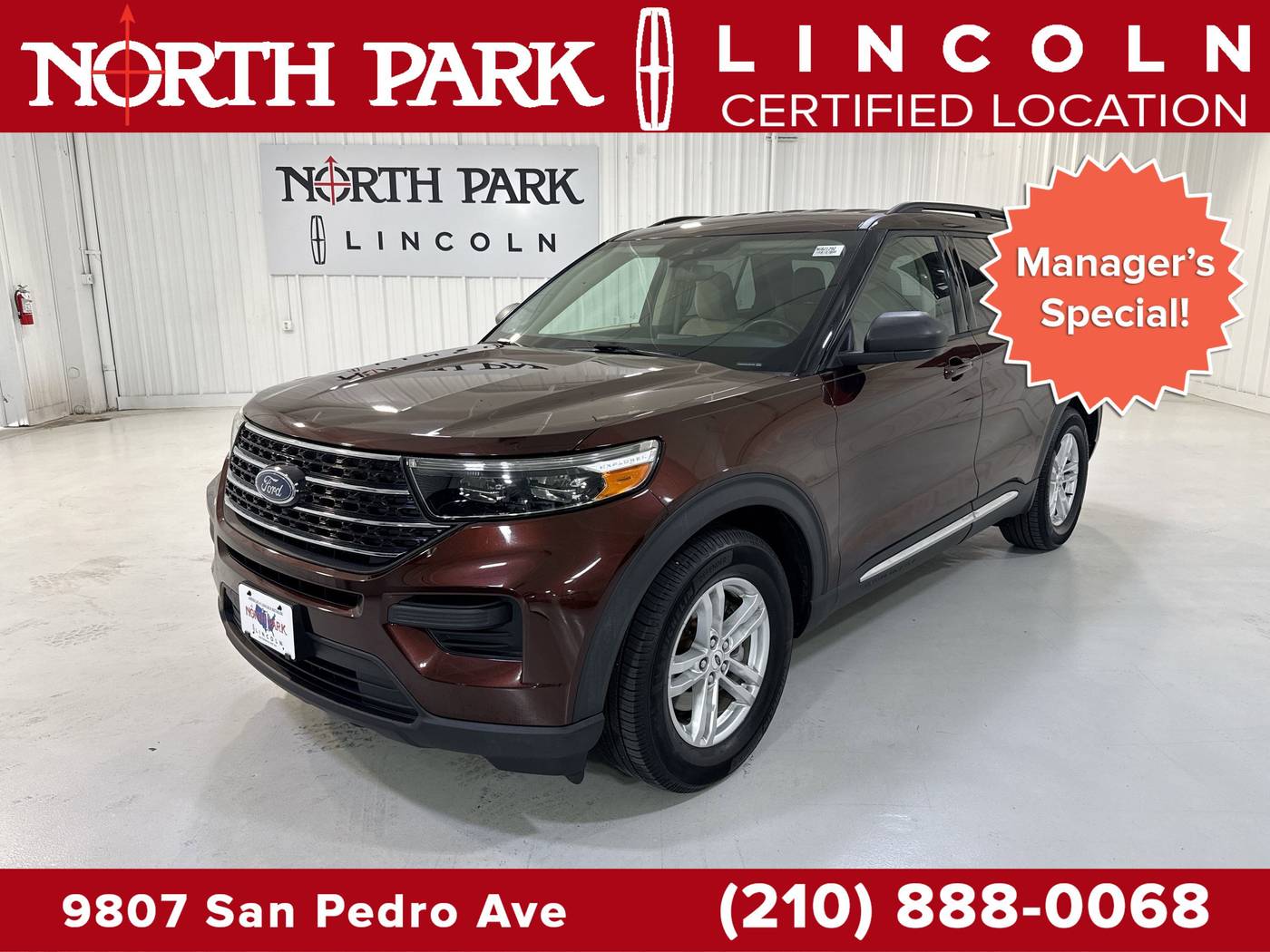 2020 Ford Explorer XLT — SUV — 84,572 mi — San Antonio, TX