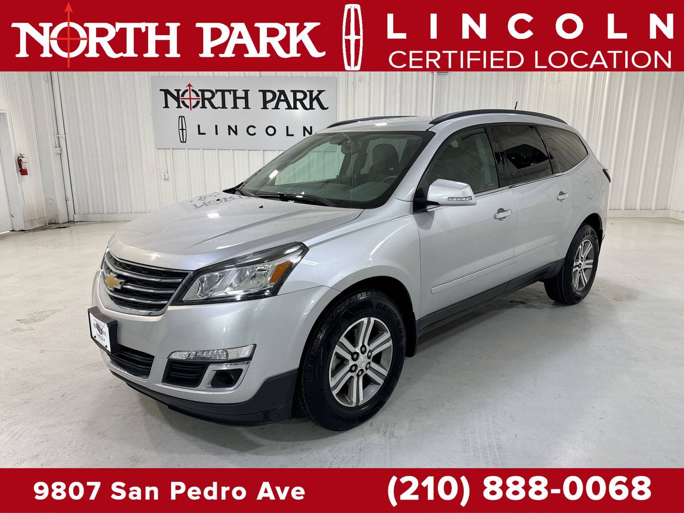 2016 Chevrolet Traverse LT — SUV — 81,835 mi — San Antonio, TX