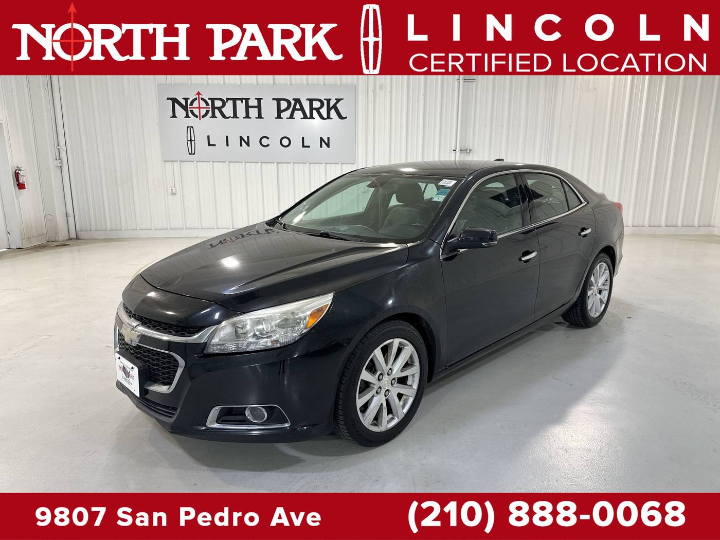 2015 Chevrolet Malibu LTZ — Sedan — 115,148 mi — San Antonio, TX