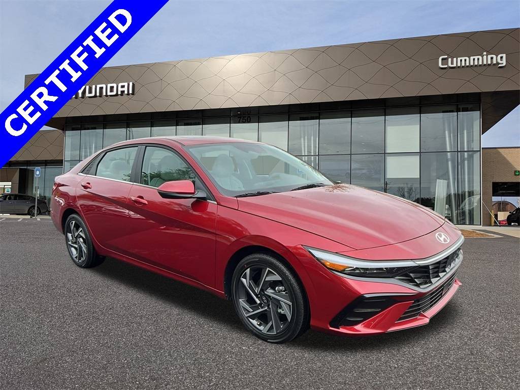 2025 Hyundai Elantra Hybrid Limited — Sedan — 444 mi — Cumming, GA