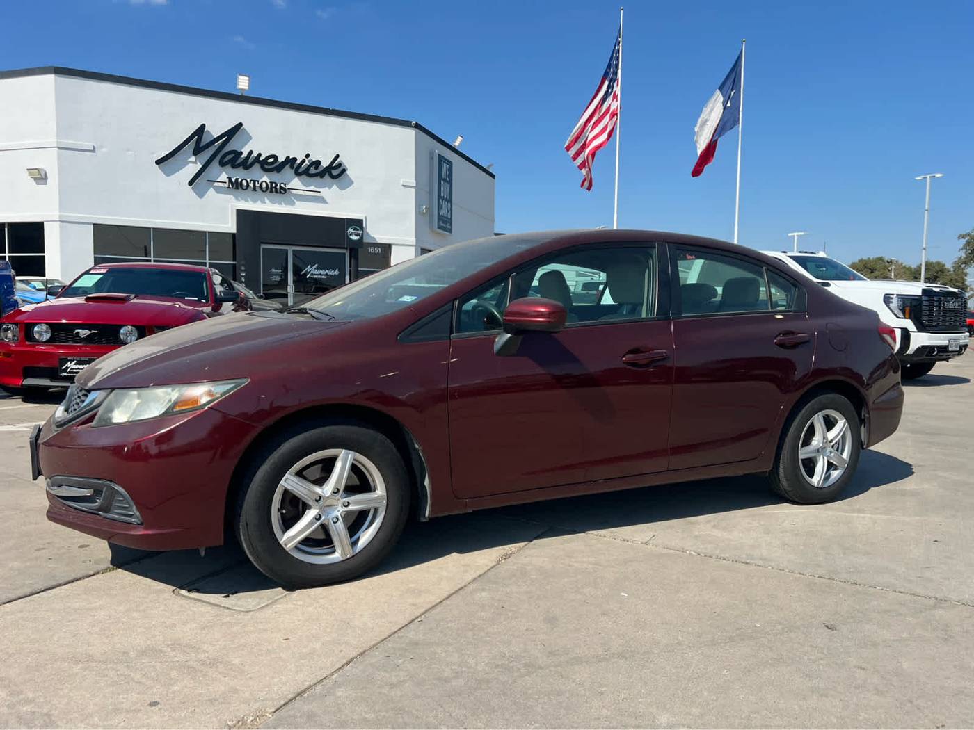 2015 Honda Civic LX — Sedan — 77,996 mi — Lewisville, TX