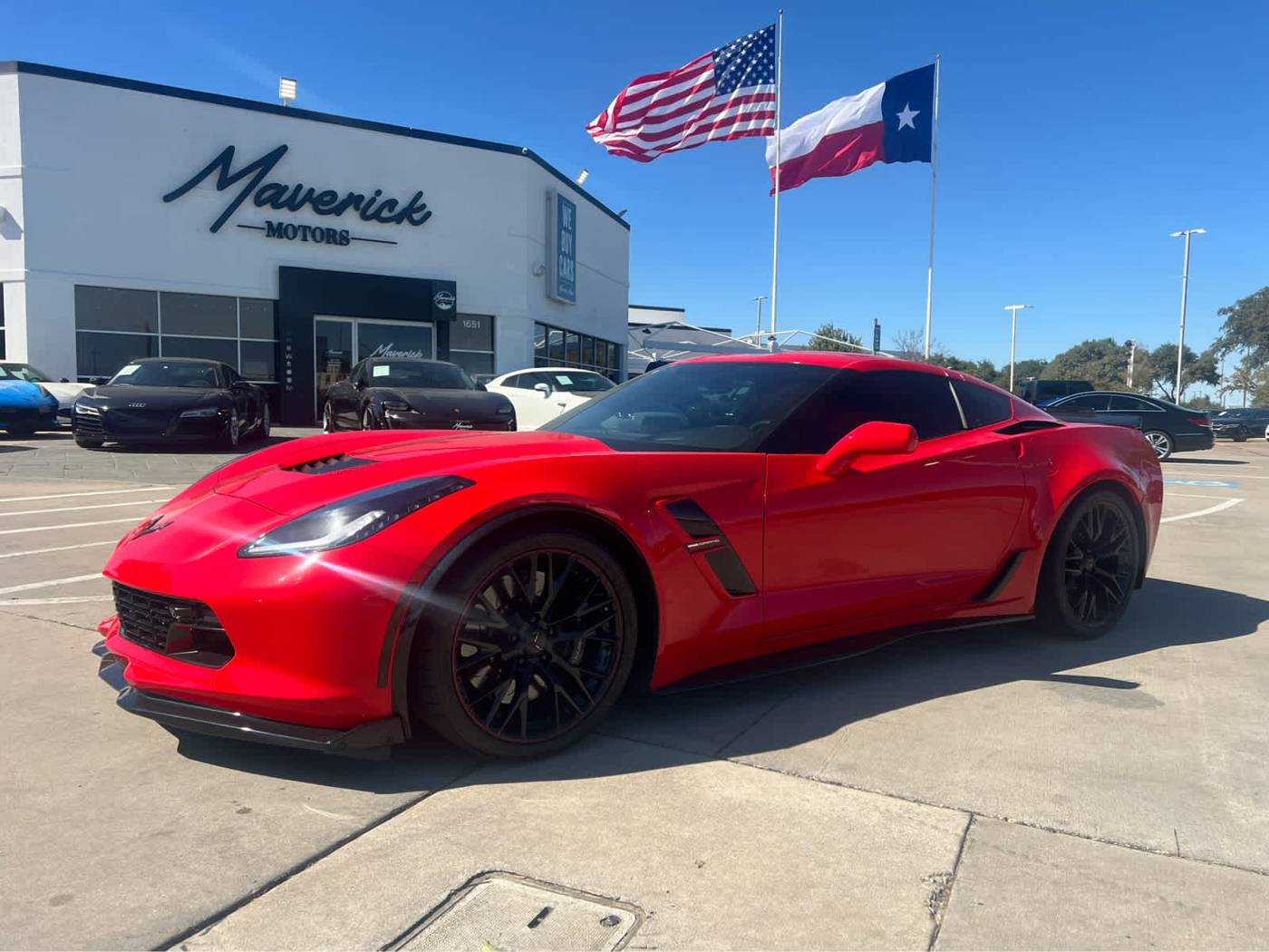2017 Chevrolet Corvette Grand Sport 3LT — Coupe — 24,298 mi — Lewisville, TX