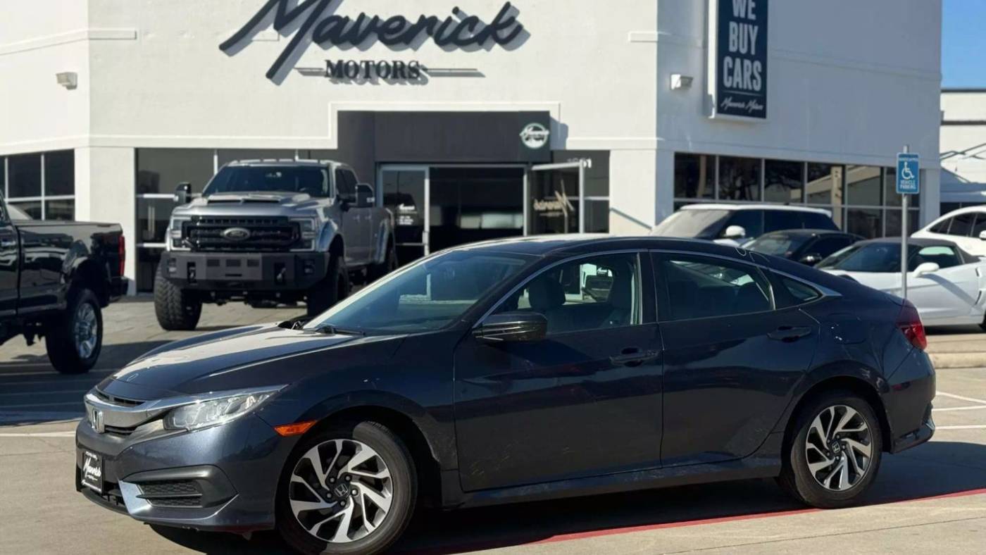 2018 Honda Civic EX — Sedan — 78,452 mi — Lewisville, TX