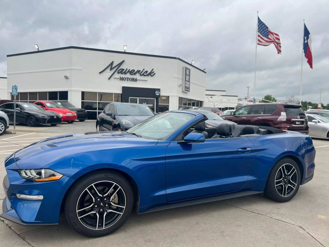 2018 Ford Mustang EcoBoost Premium — Convertible — 30,625 mi — Lewisville, TX