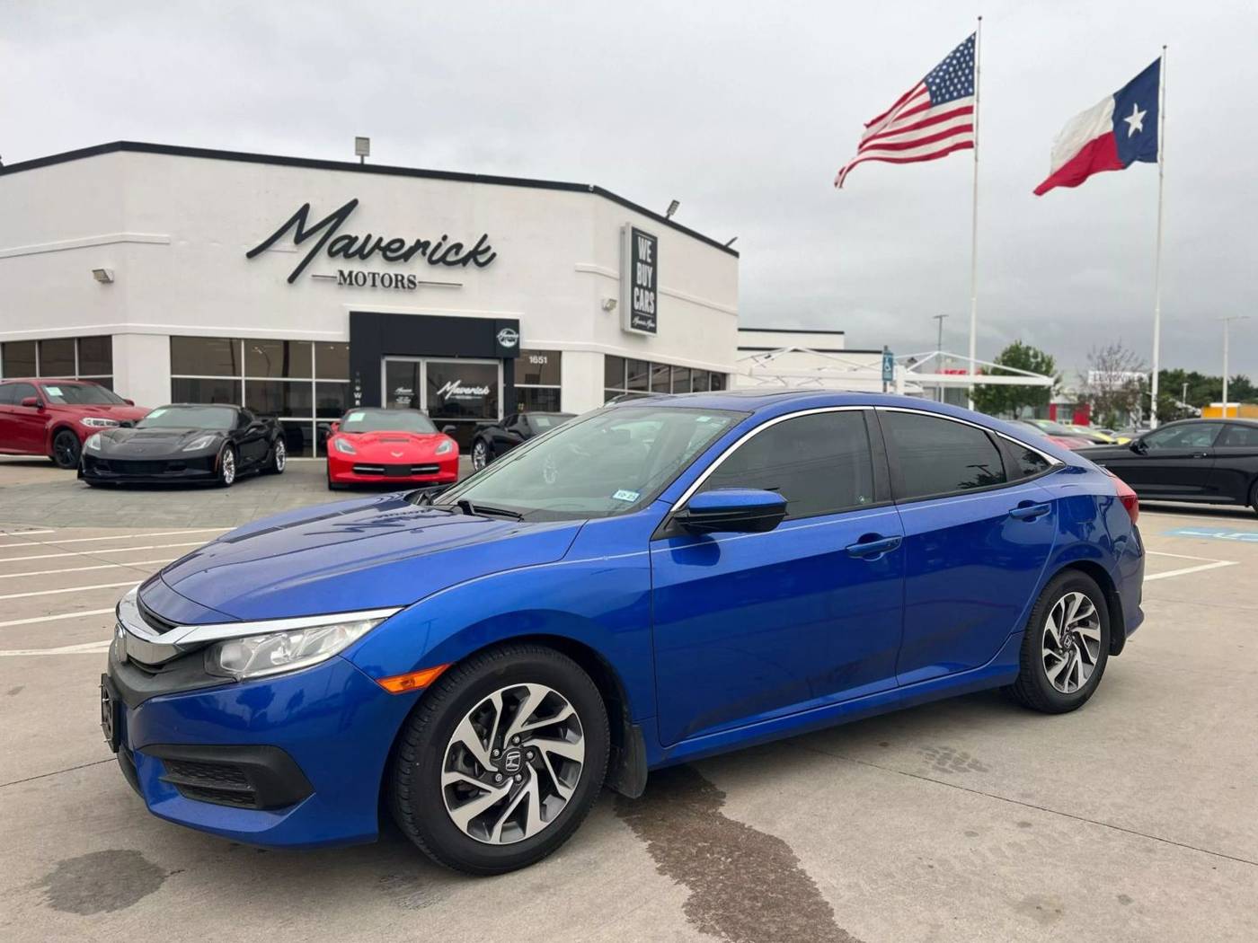 2017 Honda Civic EX — Sedan — 55,033 mi — Lewisville, TX