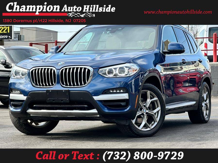 2021 BMW X3 30i — SUV — 73,910 mi — Hillside, NJ