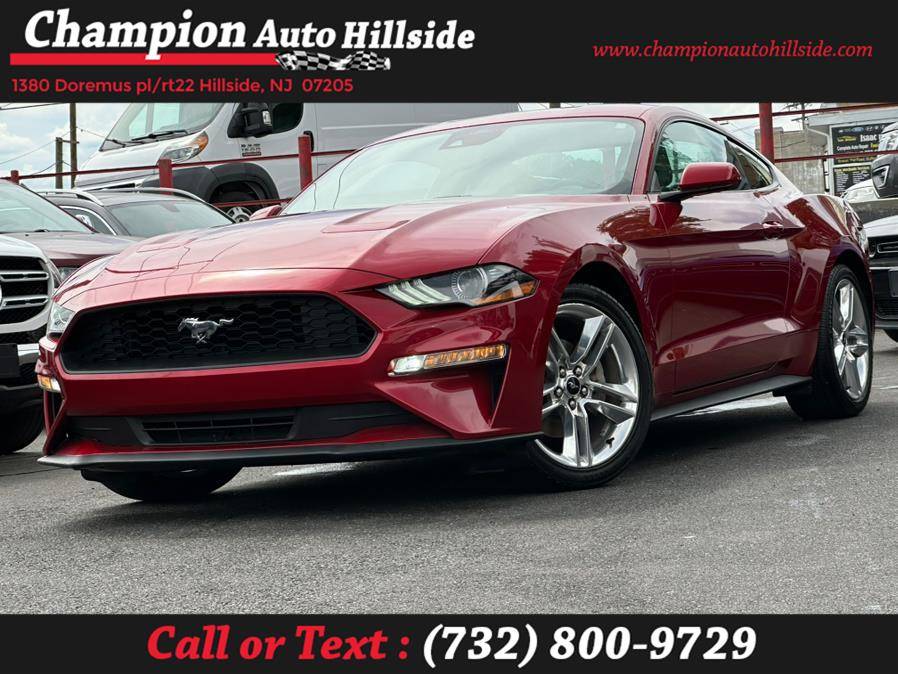 2021 Ford Mustang EcoBoost Premium — Coupe — 58,759 mi — Hillside, NJ