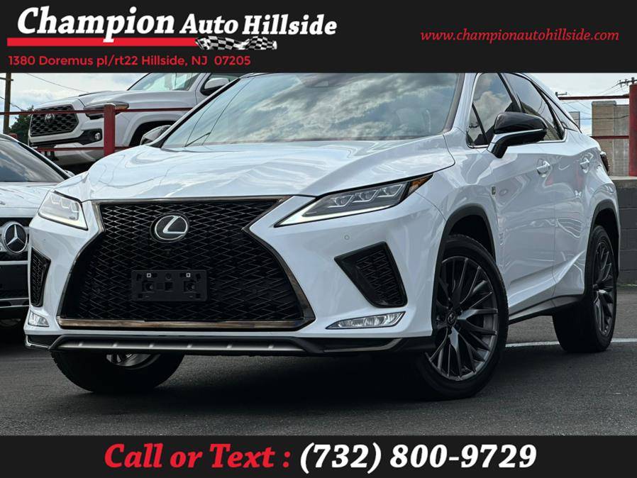 2021 Lexus RX RX 350 F Sport — SUV — 63,996 mi — Hillside, NJ
