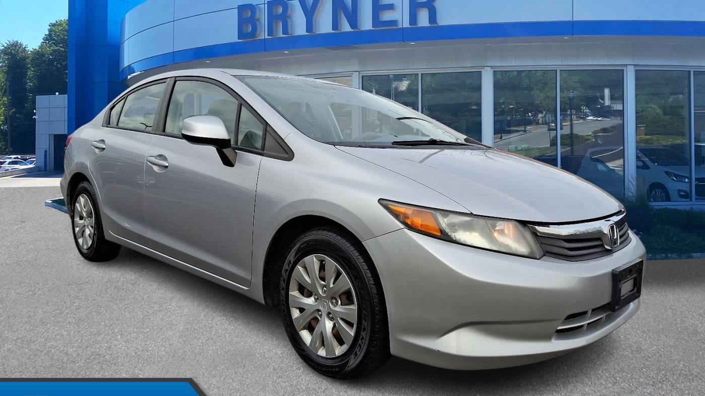 2012 Honda Civic LX — Sedan — 91,655 mi — Jenkintown, PA