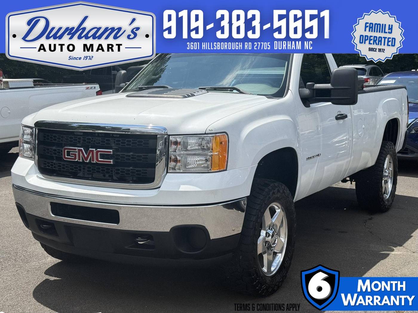 2011 GMC Sierra 2500HD Work Truck — Pickup Truck — 209,850 mi — Durham, NC